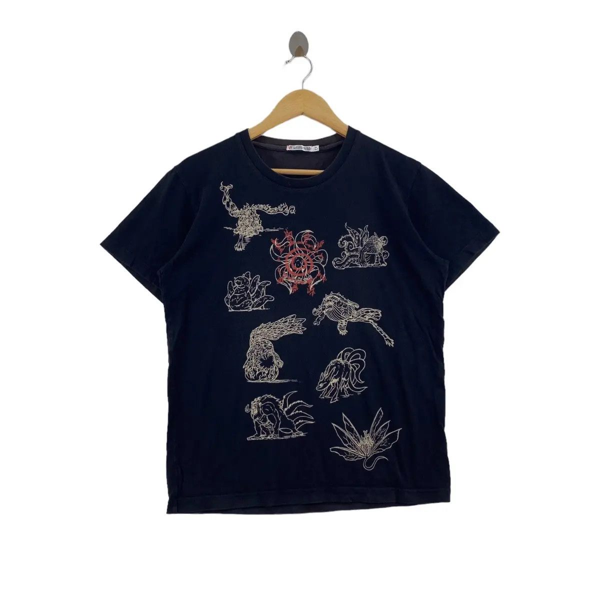 Uniqlo NARUTO SHIPPUDEN x UNIQLO Anime Ninja Hokage Tee Shirt Top Size US M / EU 48-50 / 2 - 1 Thumbnail
