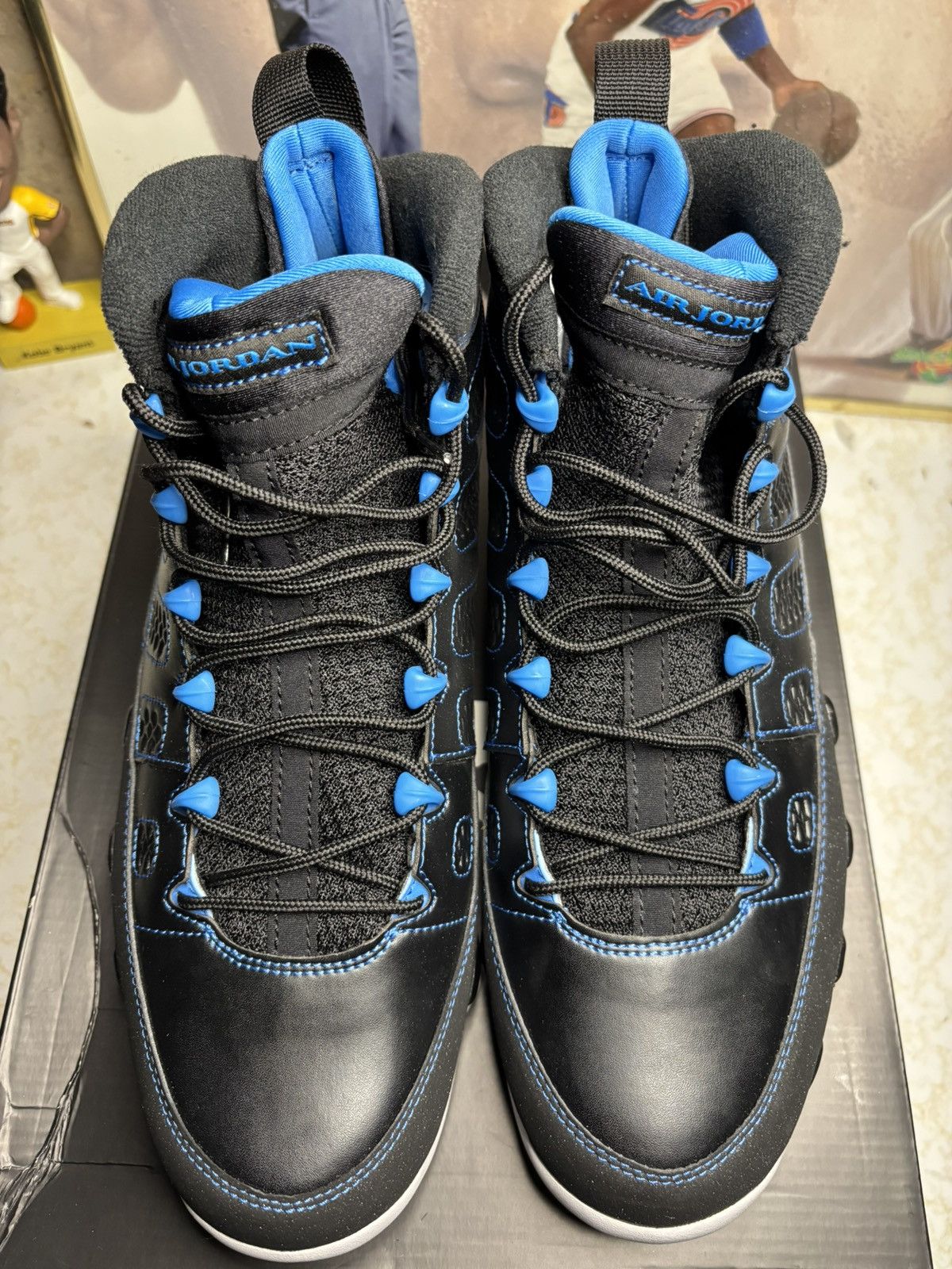 Jordan Brand Air Jordan 9 Retro OG photo blue Size US 11 / EU 44 - 2 Thumbnail