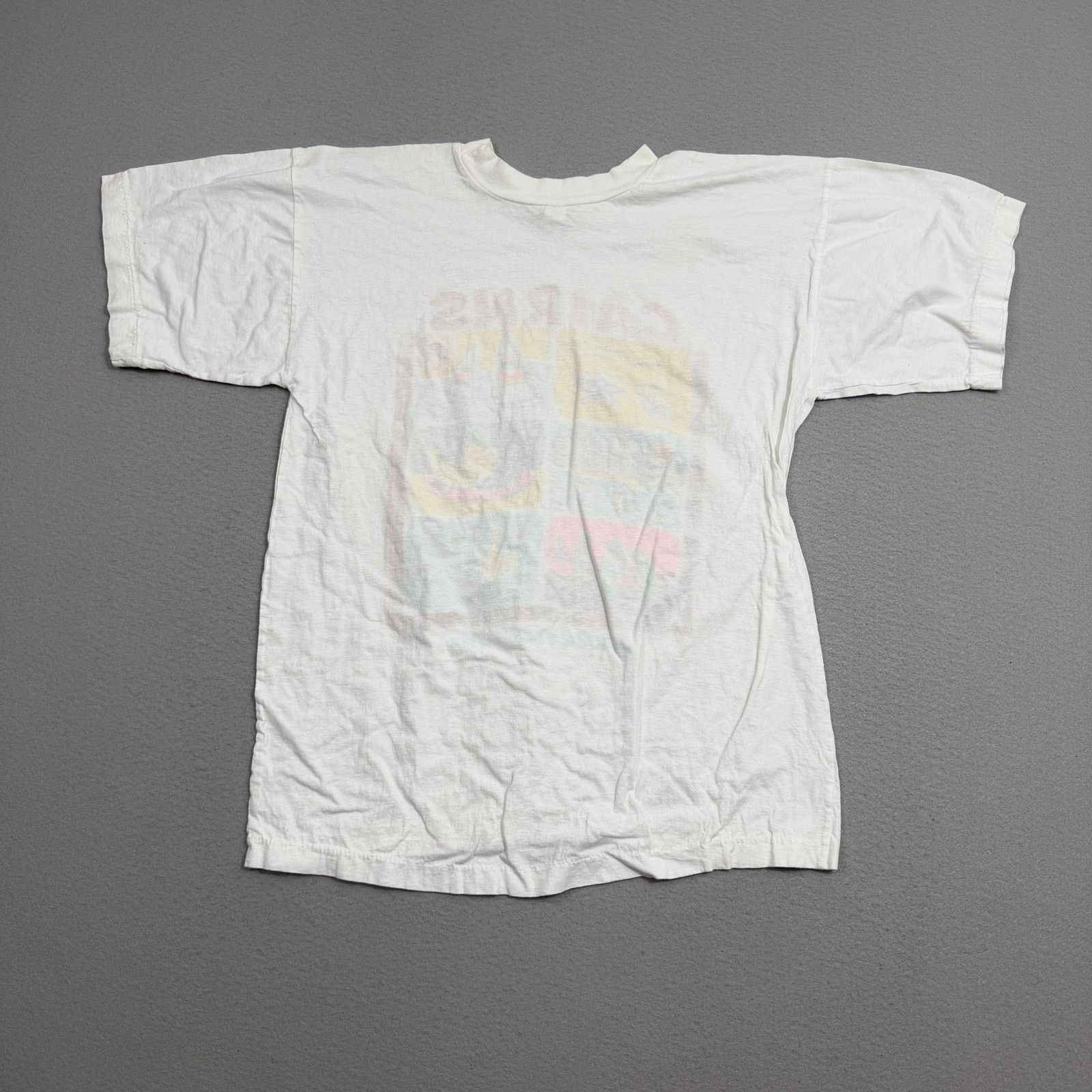 Vintage Vintage Cairns Australia Shirt Size XL White 90s Paper Thin Size US XL / EU 56 / 4 - 10 Thumbnail