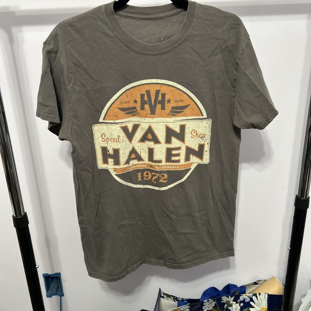 Other Van Halen Gray Graphic Band Tshirt Size Medium - "Cheri" Size US M / EU 48-50 / 2 - 2 Thumbnail
