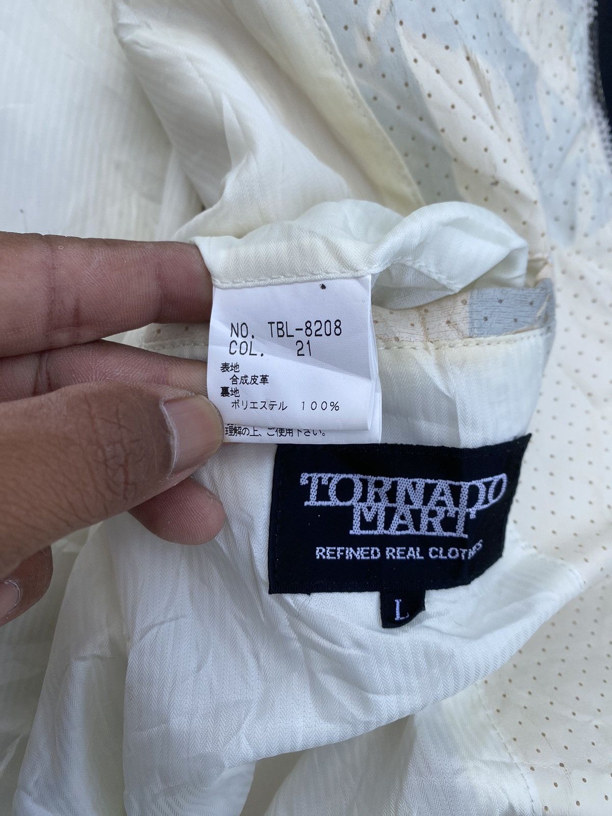 Tornado Mart Rare Vintage 2000s Tornado Mart Biker Jacket Size US M / EU 48-50 / 2 - 10 Thumbnail