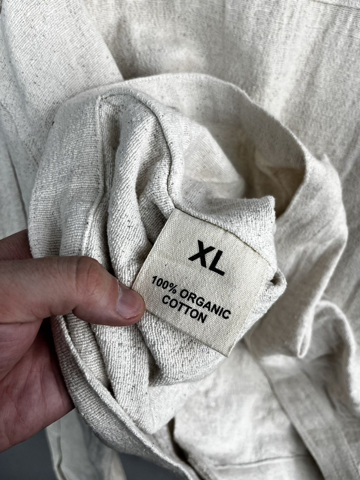 Story Mfg. Story Mfg Tuesday Jacket Ecru Handloom Size US XL / EU 56 / 4 - 10 Thumbnail