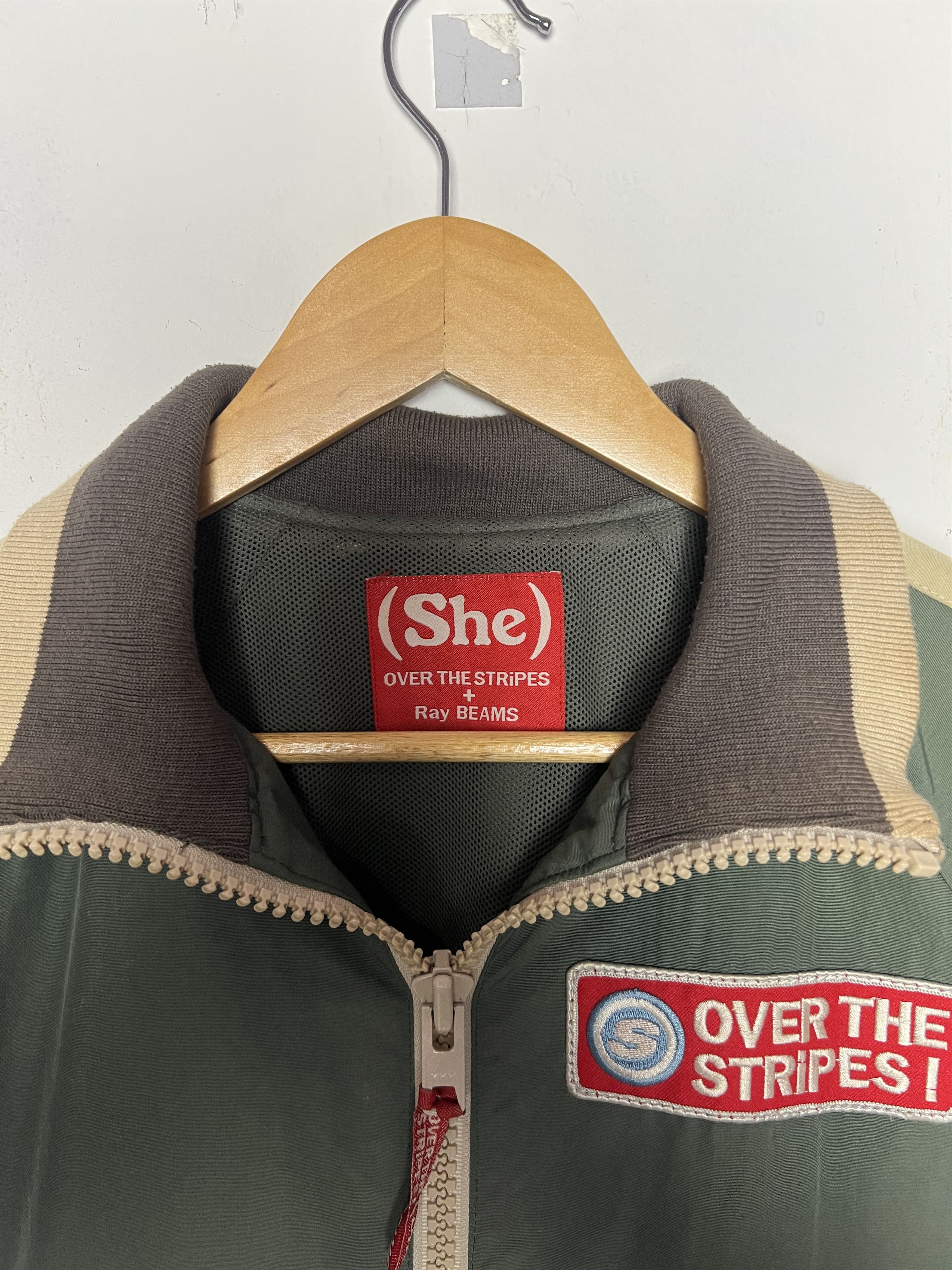 OVER THE STRiPES OVER THE STRiPES + Ray Beams Japan Zipper Jacket Size US M / EU 48-50 / 2 - 5 Thumbnail