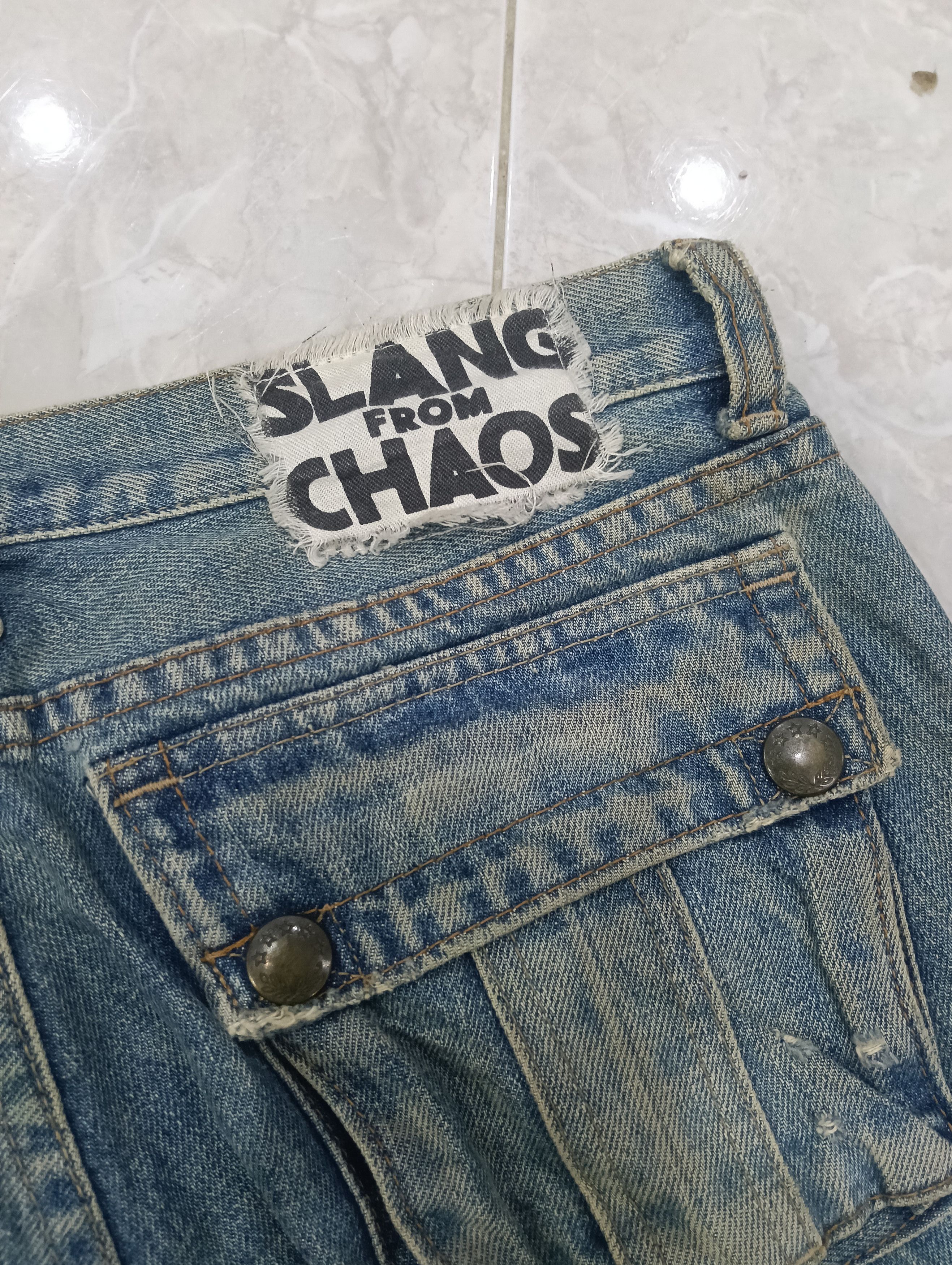 Le Grande Bleu (L.G.B.) RNA Slang Chaos Japan Brand Punk Anarchy Style Size 30" / US 8 / IT 44 - 9 Thumbnail