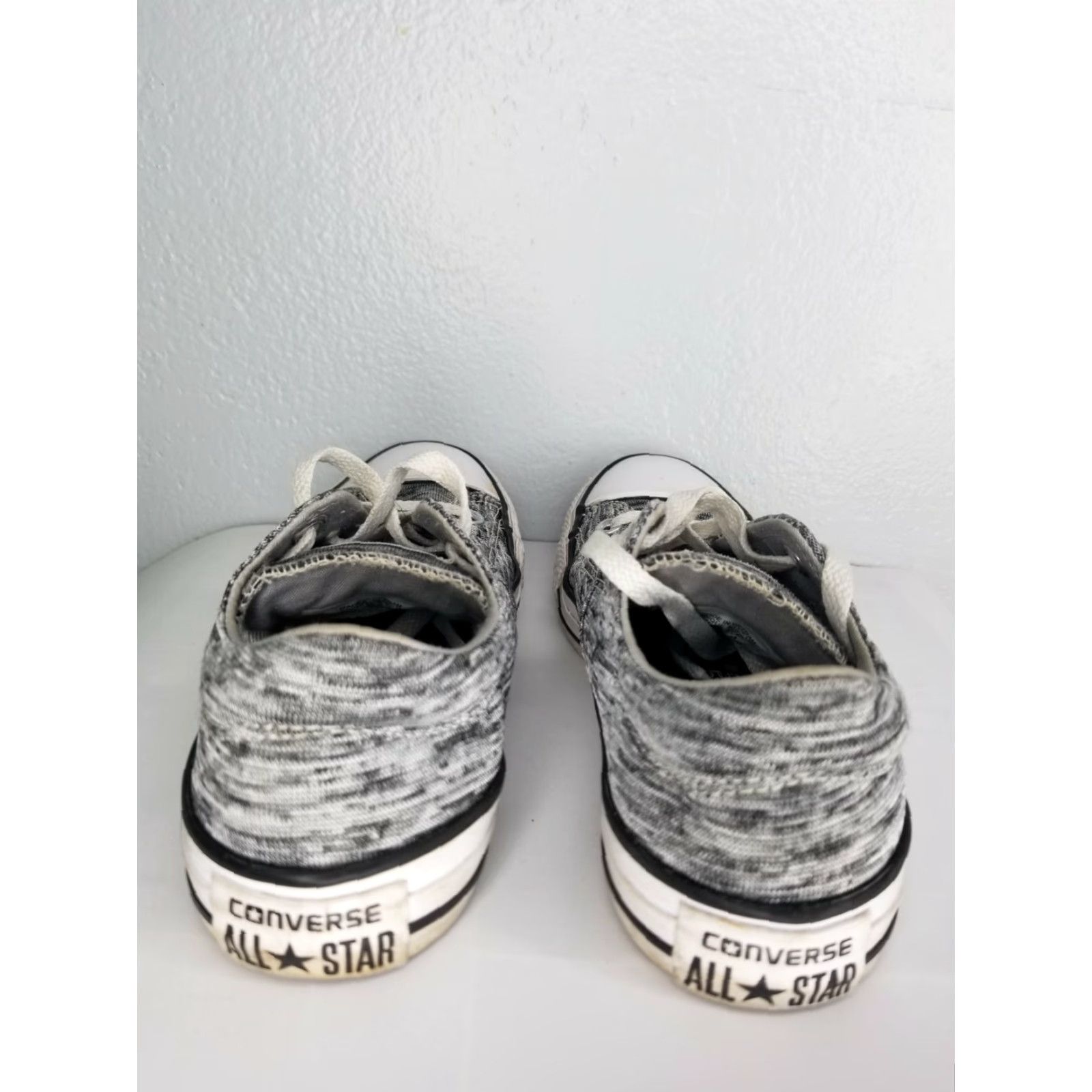 Converse Converse All Star Women Heather Gray Low Top Fabric Size 6 M Womens Shoes Size M / US 6-8 / IT 42-44 - 3 Thumbnail