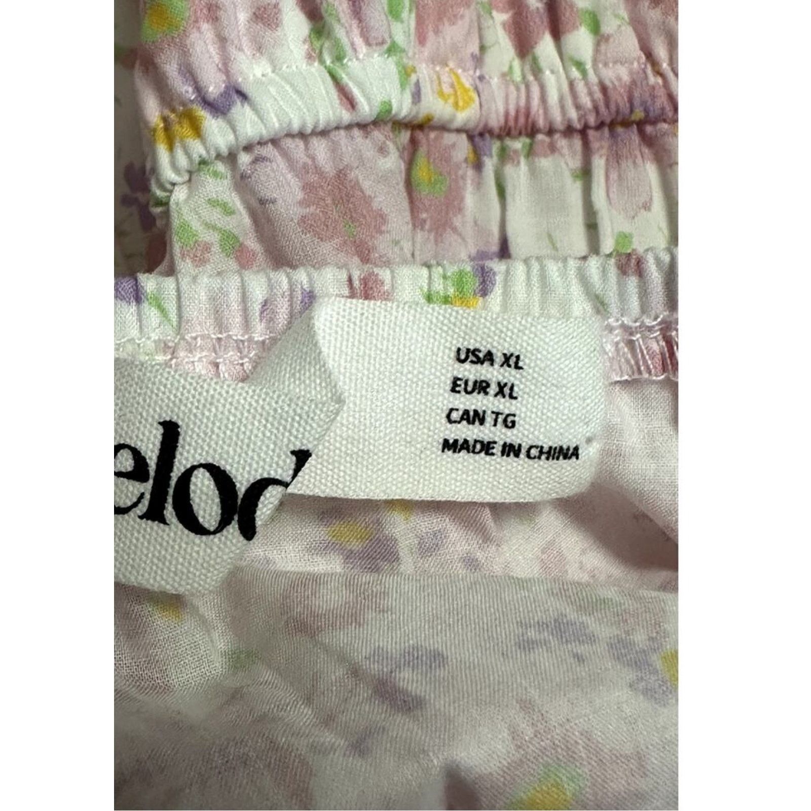 Other Elodie Pullover Mini Dress Floral Low Back Pink Size XL NWOT Size XL / US 12-14 / IT 48-50 - 7 Thumbnail