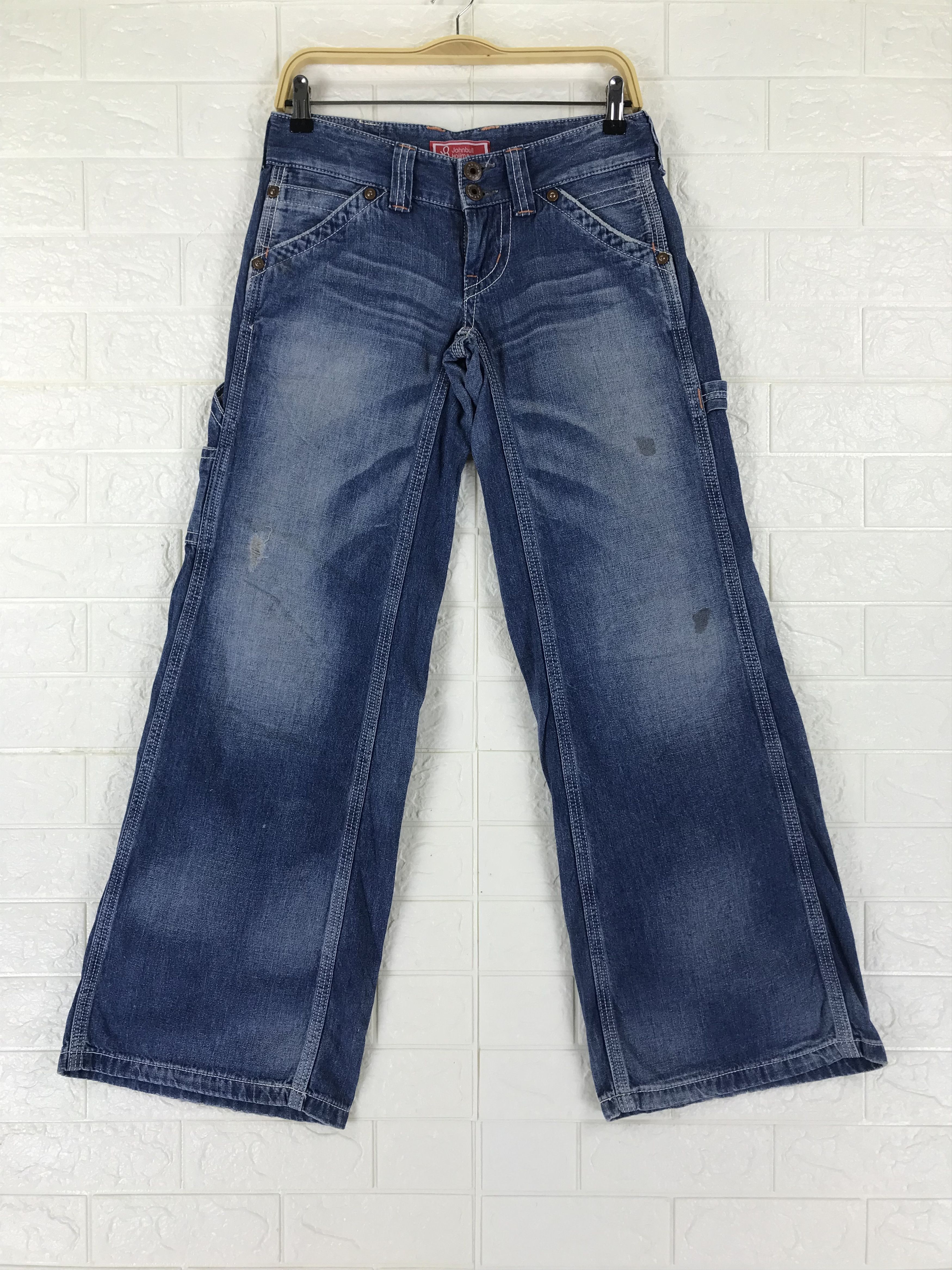 Johnbull Vintage Johnbull Kojima Japan Carpenter Wide Leg Denim Size 29" - 1 Thumbnail
