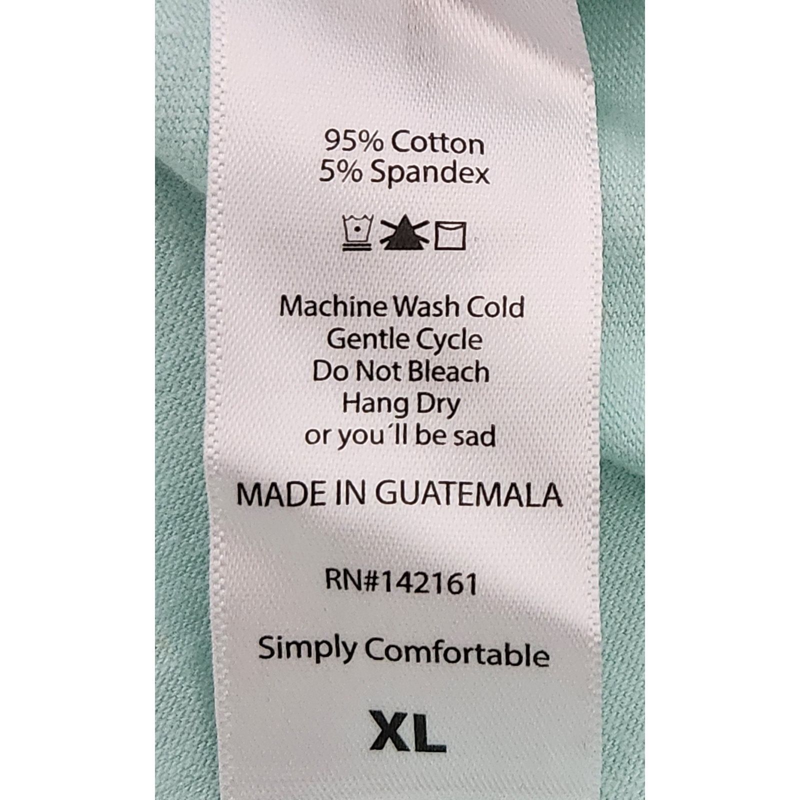 Other LulaRoe Light Blue Green Hi Low Hem Short Sleeve Top XL Soft Size XL / US 12-14 / IT 48-50 - 5 Thumbnail