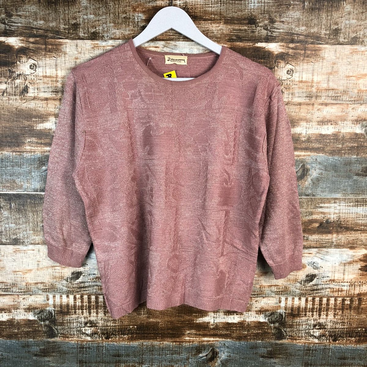 Homespun Knitwear × Japanese Brand Dia Sunny vintage Pink Knitwear #A1569 Size M / US 6-8 / IT 42-44 - 3 Thumbnail