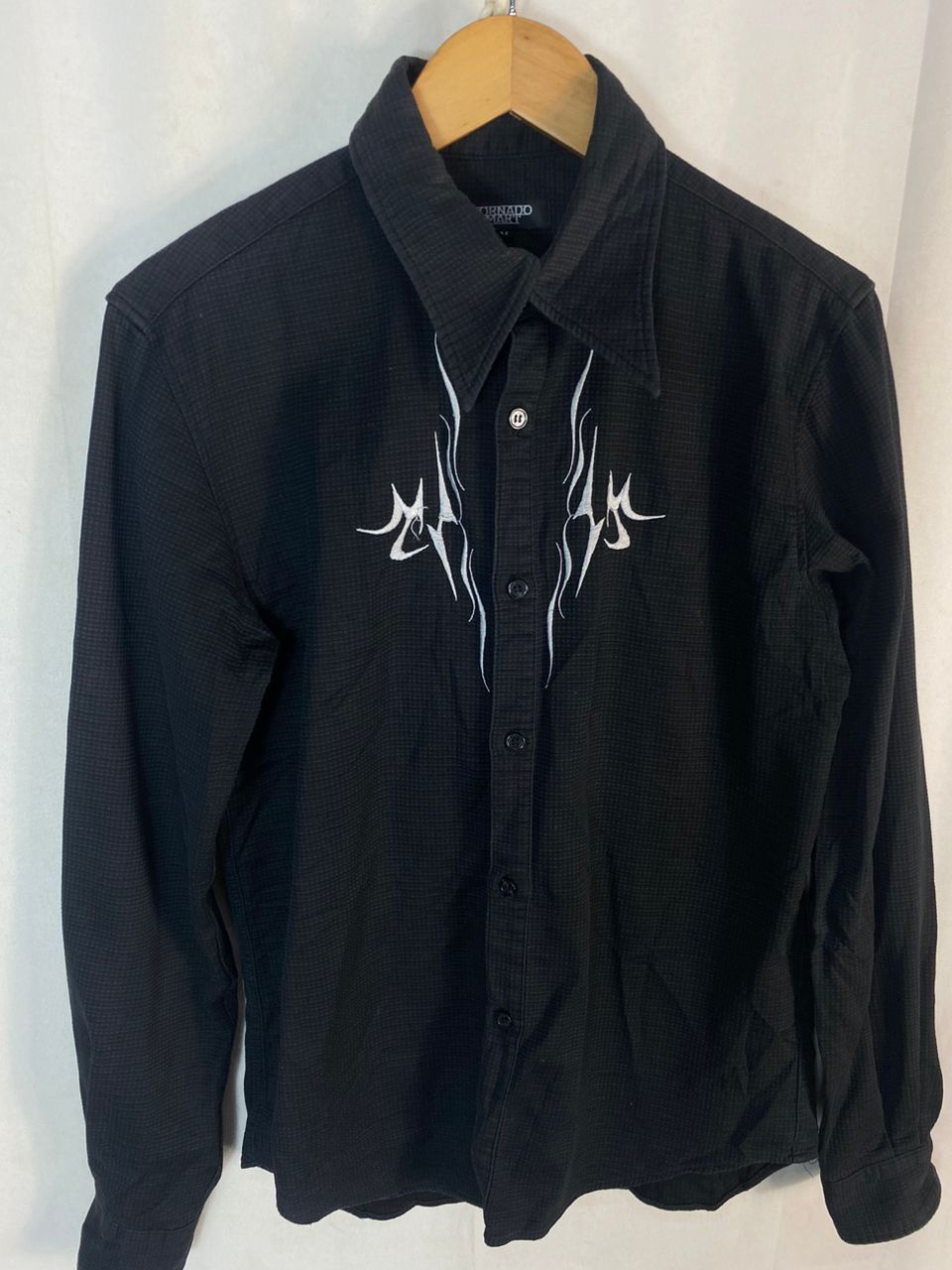 Japanese Brand × Tornado Mart Tornado mart embroidered button up shirt Size US M / EU 48-50 / 2 - 4 Thumbnail
