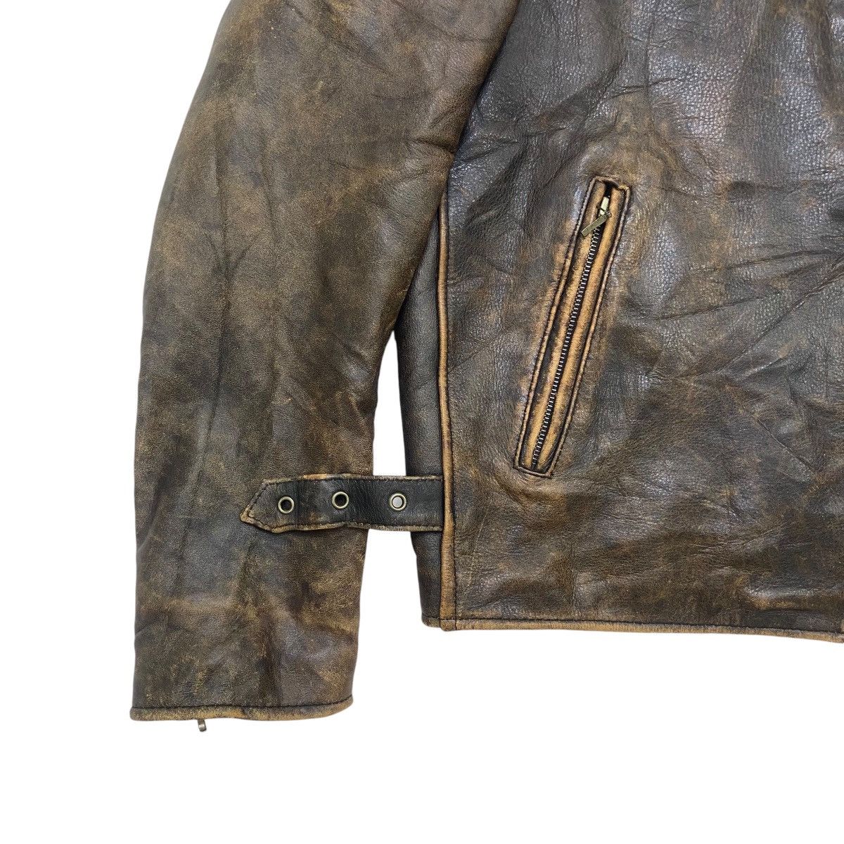 Harley Davidson Vintage Harley Davidson Motorcycle Cafe Racer Biker Jacket Size US M / EU 48-50 / 2 - 6 Thumbnail