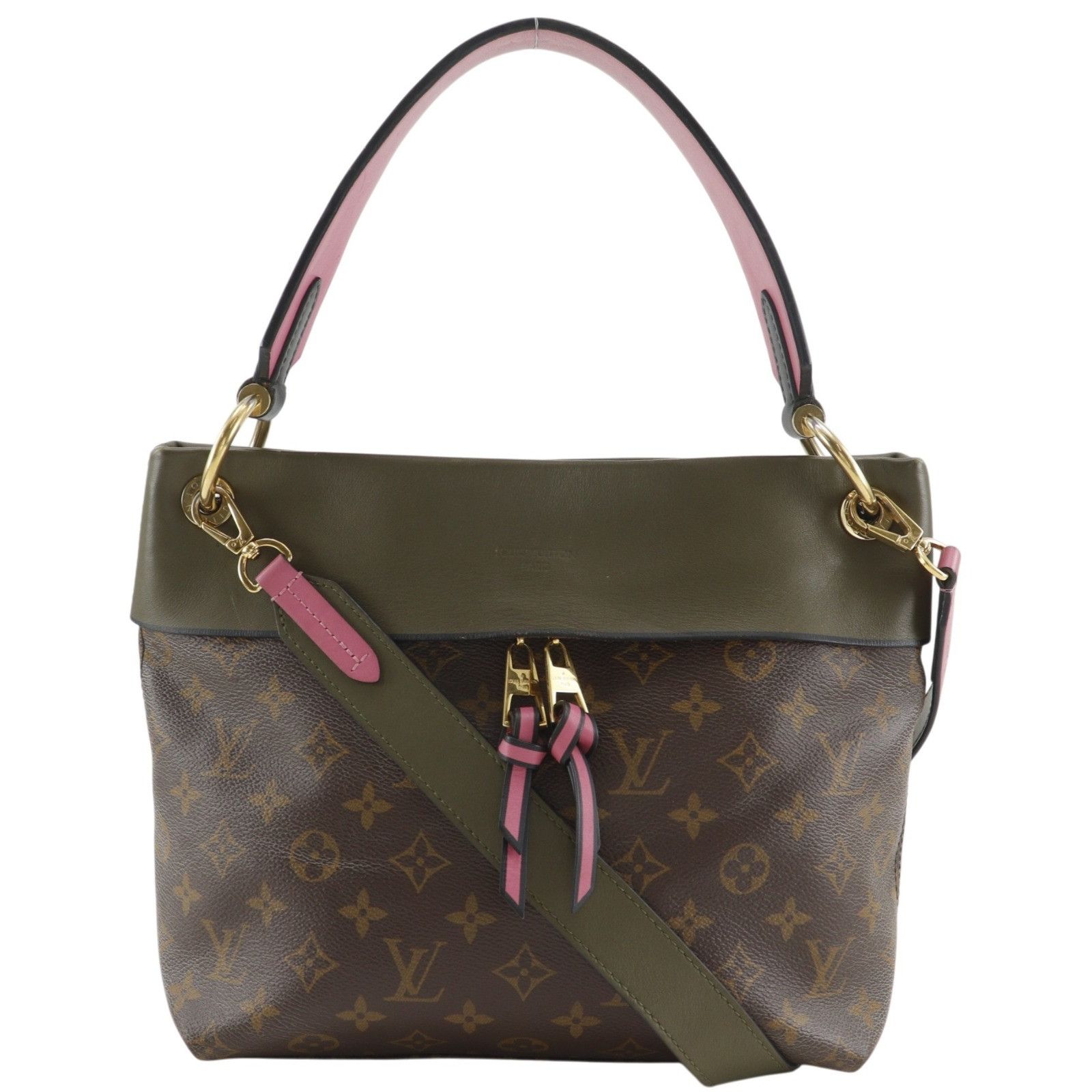 Louis Vuitton Louis Vuitton Louis Vuitton Tuileries Besace Monogram shoulder bag Textile Shoulder Bag M43159 DUTY FREE for USA Size ONE SIZE - 1 Thumbnail