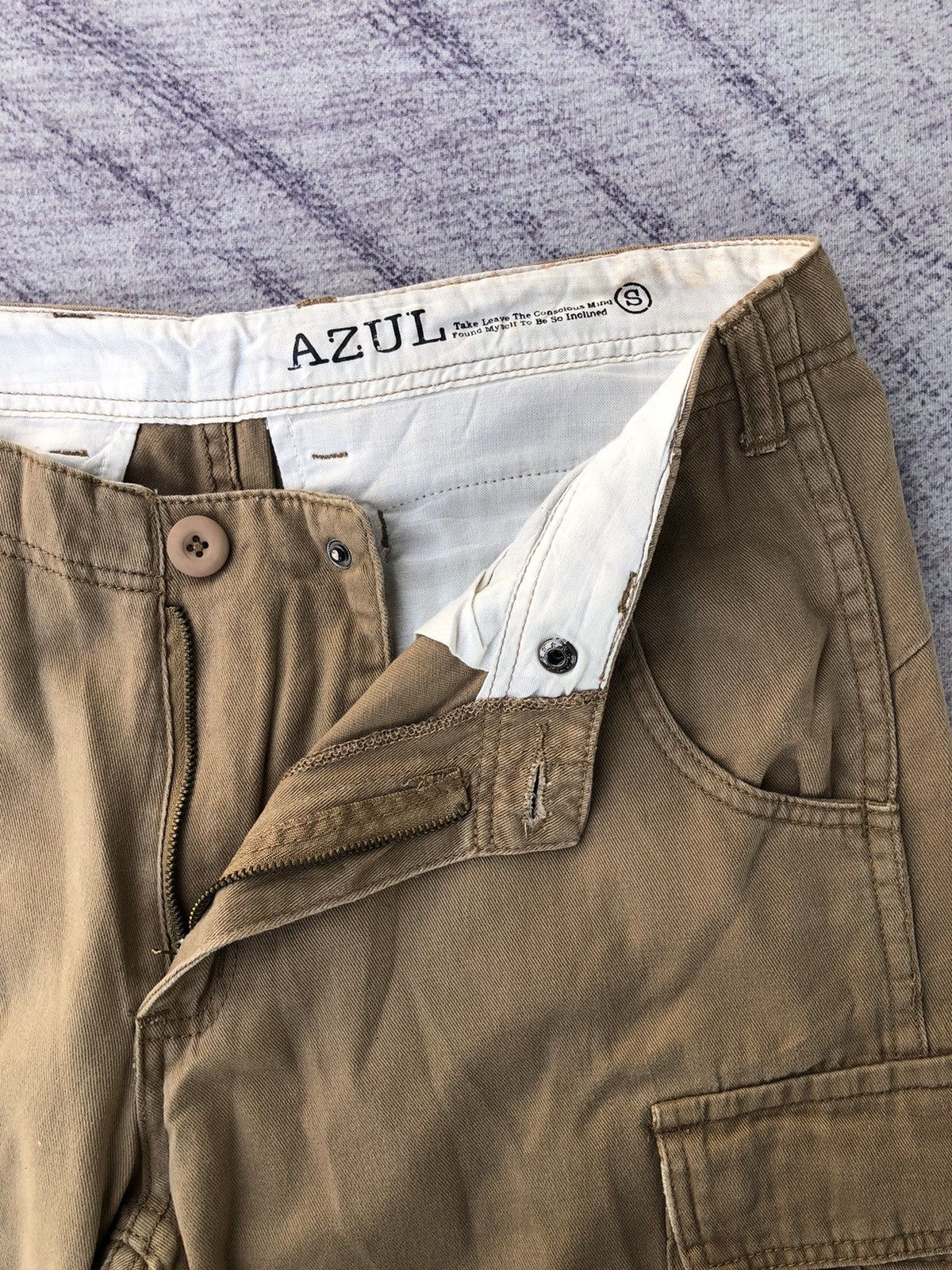 Vintage Cargo Trousers With 6 Pocket Workware Tactical Pants Size US 31 - 5 Thumbnail