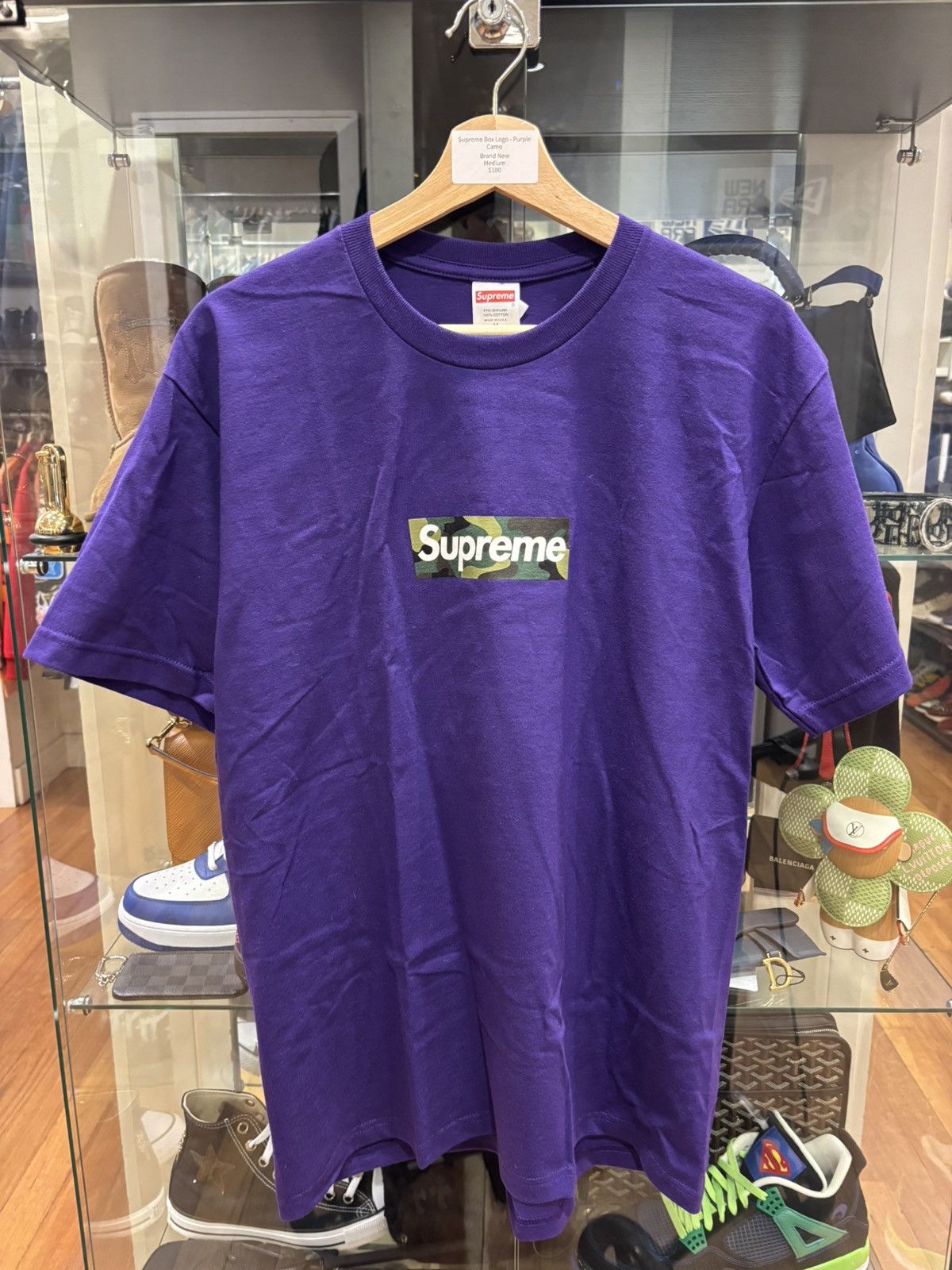 Supreme Supreme Camo Box Logo Purple | Grailed