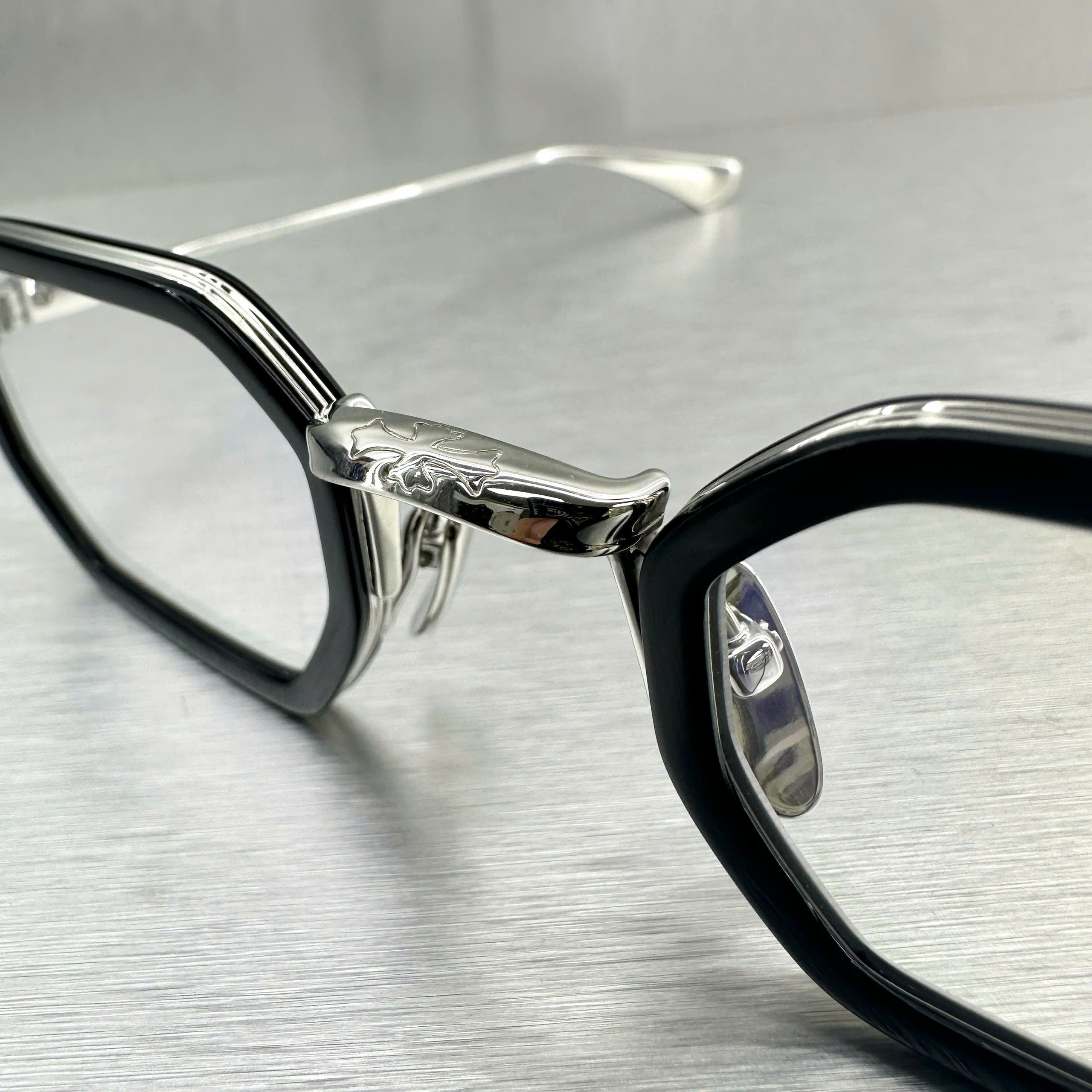 Chrome Hearts CHROME HEARTS STYLIDA BLAACK/SHINY SILVER Size ONE SIZE - 5 Thumbnail