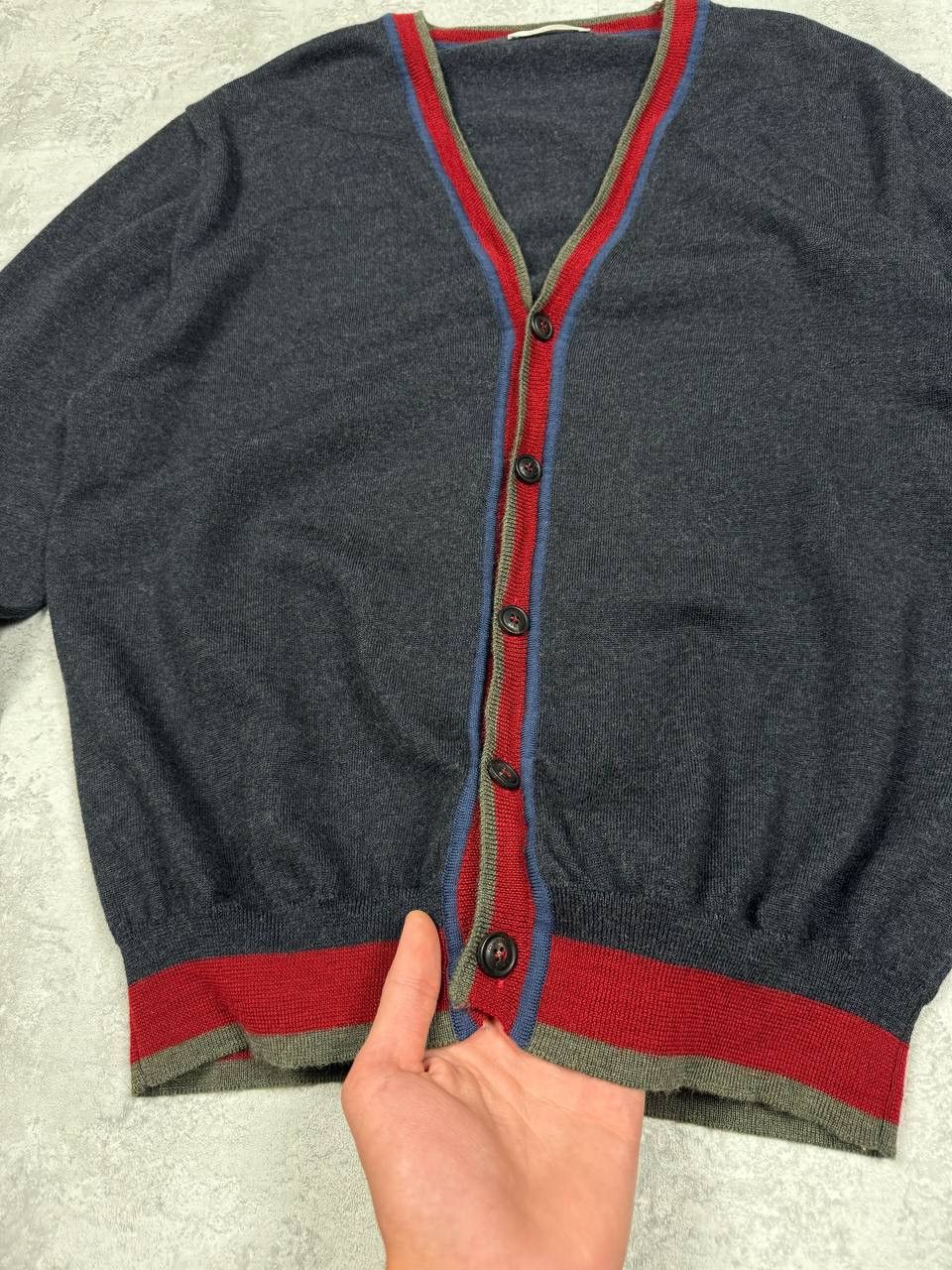 Etro Etro Wool Buttons Cardigan Size XXL Size US XXL / EU 58 / 5 - 7 Thumbnail