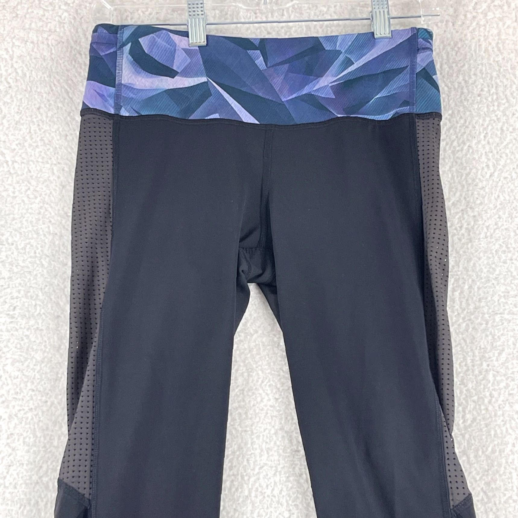 Lululemon Lululemon Var-City Cropped Leggings Womens Size 6 Black Athletic Yoga Pull On Size 27" / US 4 / IT 40 - 2 Thumbnail