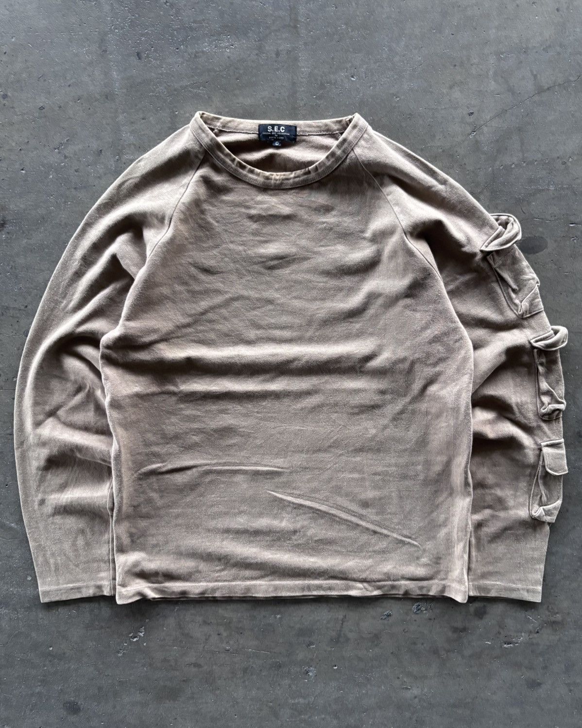 Japanese Brand S.E.C by Four Bars Japanese Pocket Sleeves Longsleeve Size US M / EU 48-50 / 2 - 2 Thumbnail