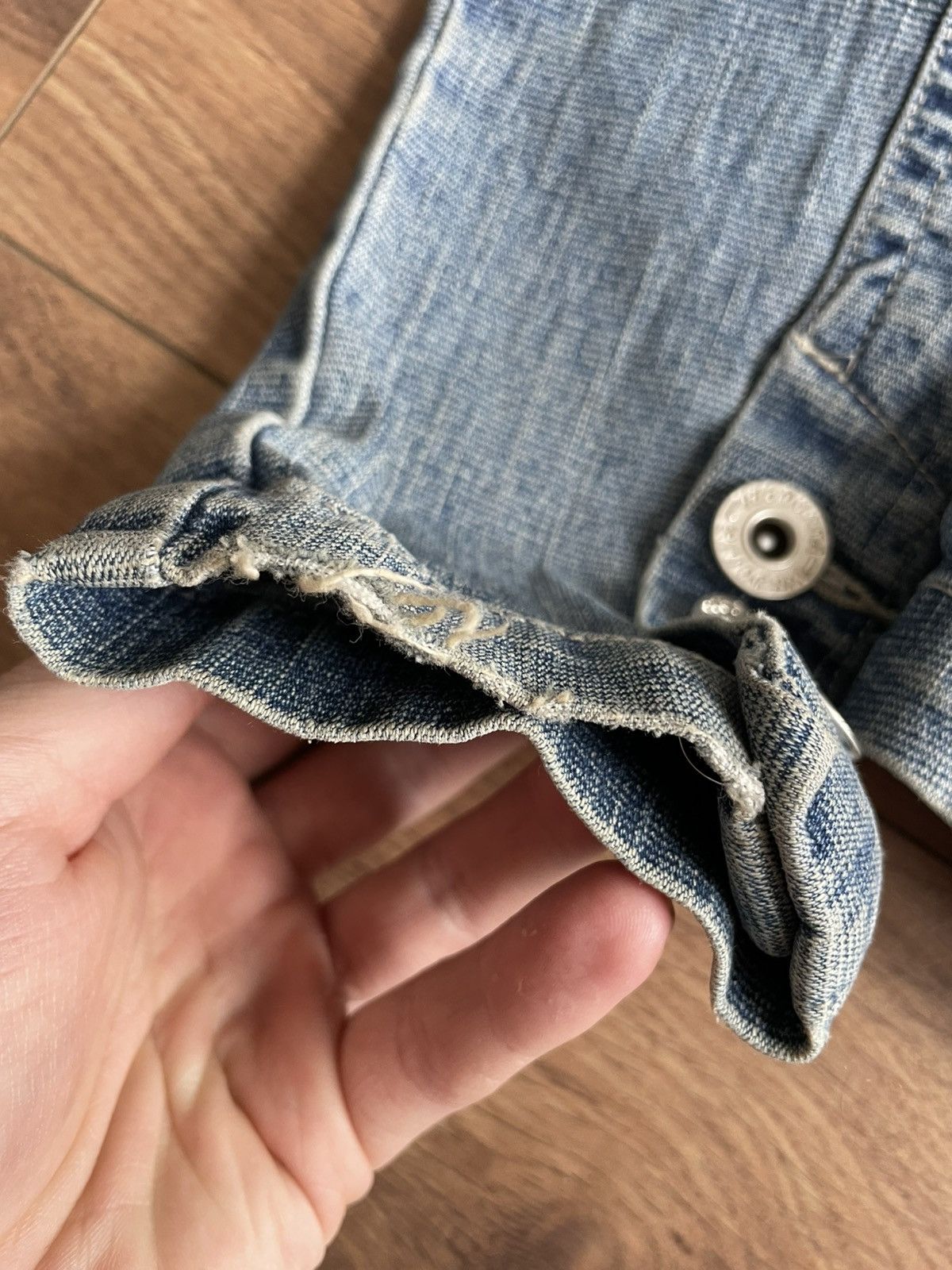 Other Avant Garde Vintage Denim Jacket Archive Y2k Size M / US 6-8 / IT 42-44 - 3 Thumbnail