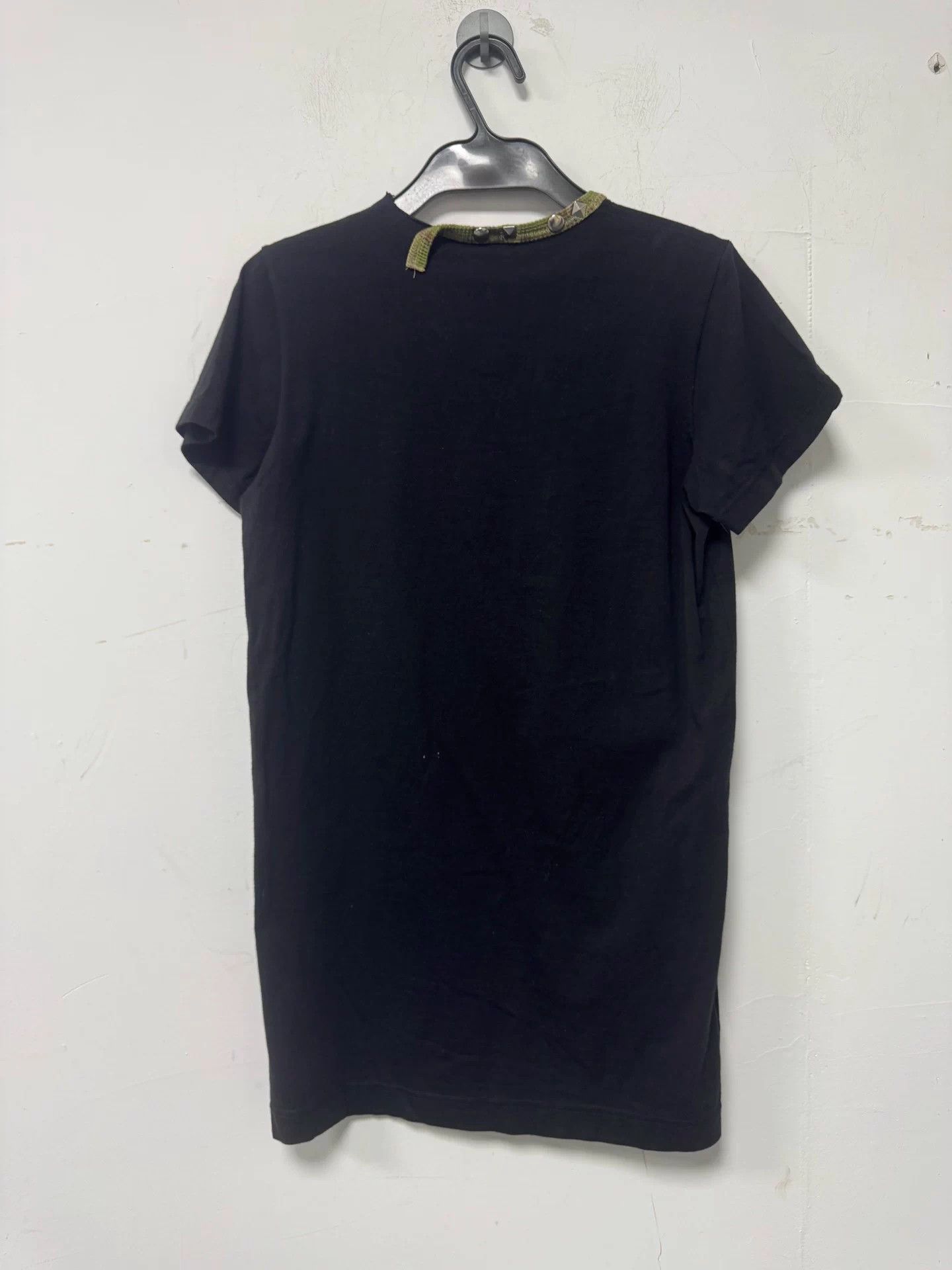 Comme des Garcons COMME des GARÇONS TAO short tee M Black green neck metal Size M / US 6-8 / IT 42-44 - 2 Thumbnail