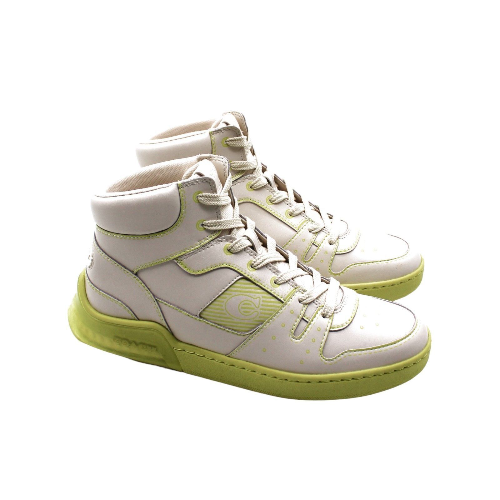 Coach COACH High Top Sneakers - White Size US 9 / EU 42 - 3 Thumbnail