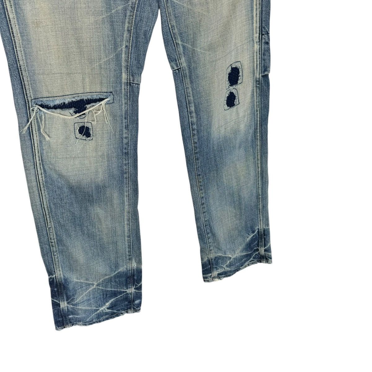 If Six Was Nine ☀️BARTACK MILL SPEC PATCHWORK DENIM PANTS Size US 34 / EU 50 - 5 Thumbnail