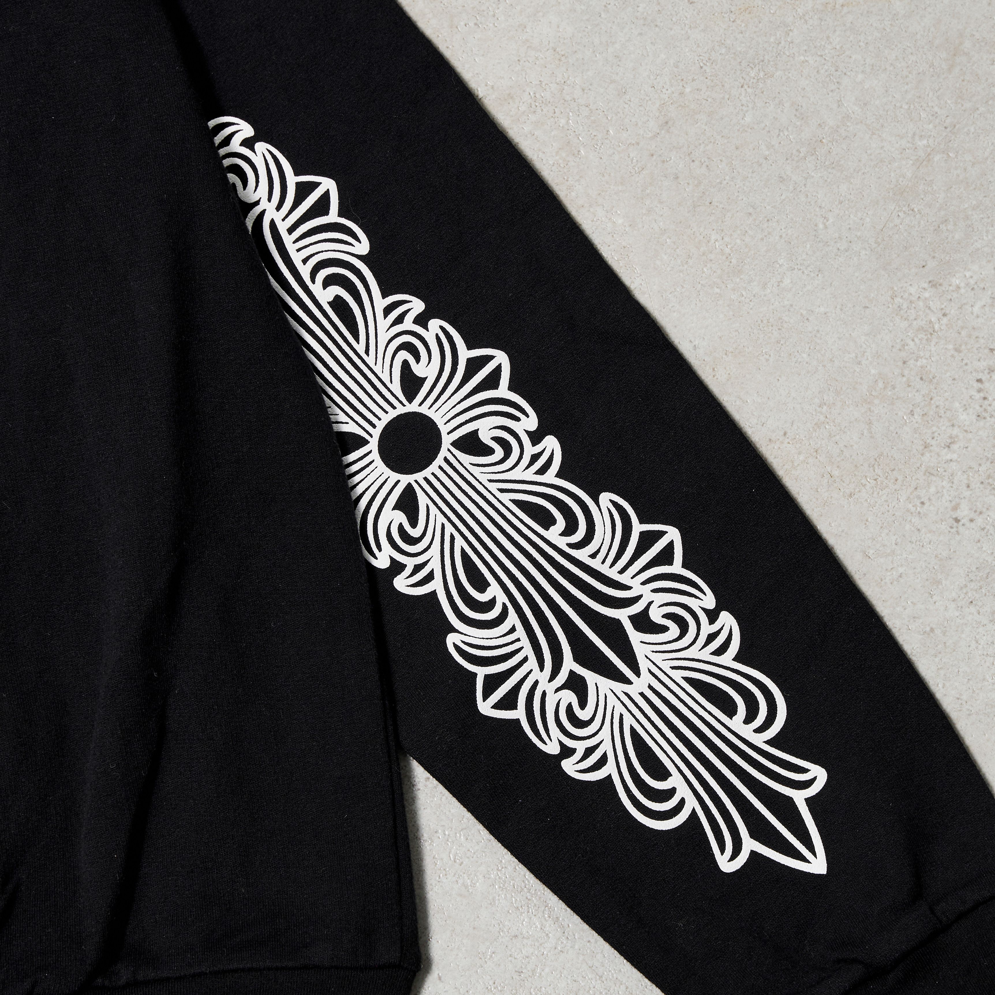 Chrome Hearts CHROME HEARTS Rolling Stones Zip Up Hoodie BLACK Size US M / EU 48-50 / 2 - 6 Thumbnail