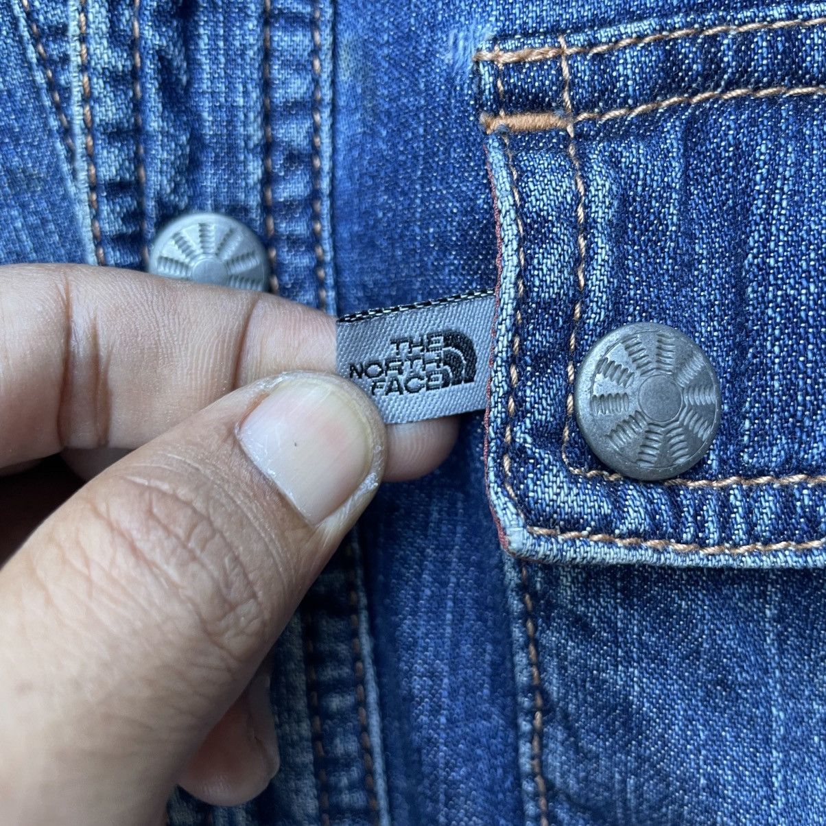 Nanamica 💥Rare Vintage The North Face Denim Jacket Size US M / EU 48-50 / 2 - 6 Thumbnail