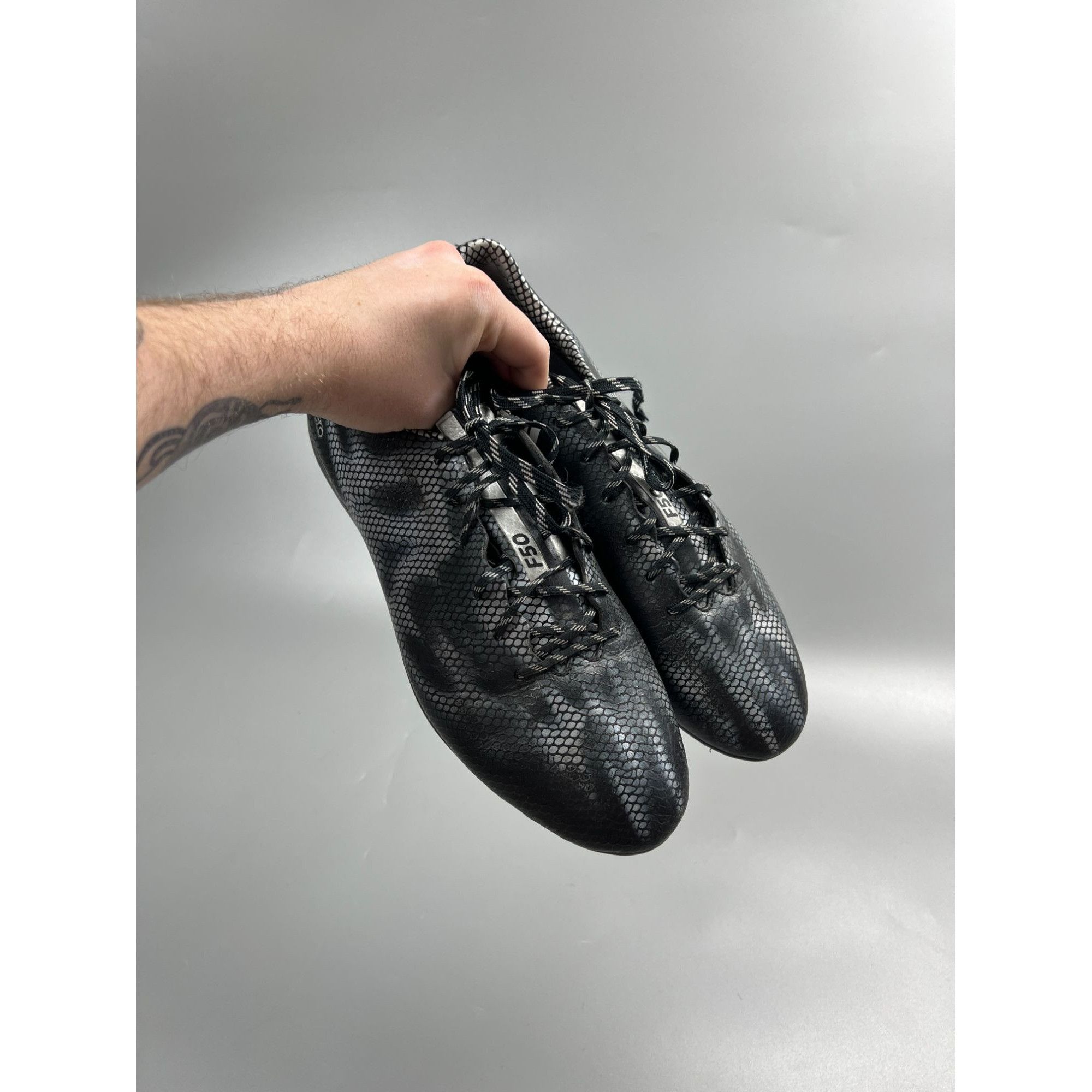 Adidas Adidas Adizero F50 FG Messi Soccer Football Cleats (Y0777) Size US 11 / EU 44 - 2 Thumbnail