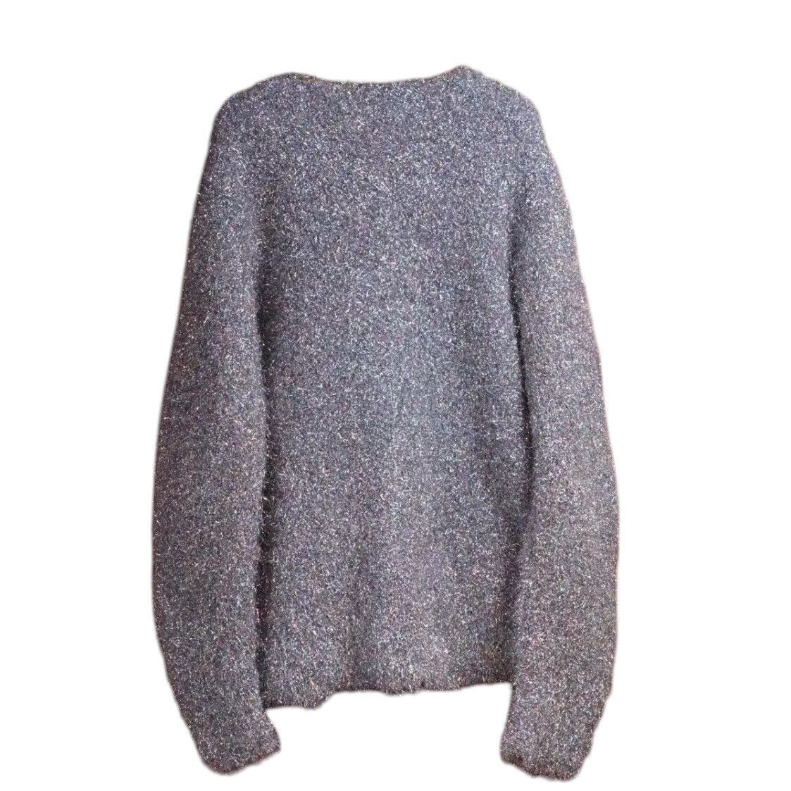 Jil Sander Jil Sander Shaggy Multicolor Lurex Knit Sweater Size US M / EU 48-50 / 2 - 2 Thumbnail