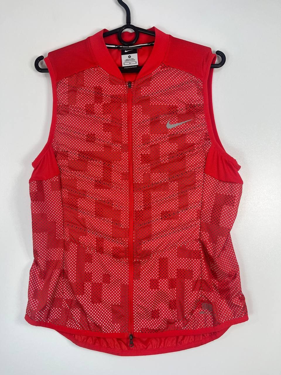 Nike Nike Running Reflective Zip Vest Red Woman 689260-696 Size M Size S / US 4 / IT 40 - 1 Thumbnail