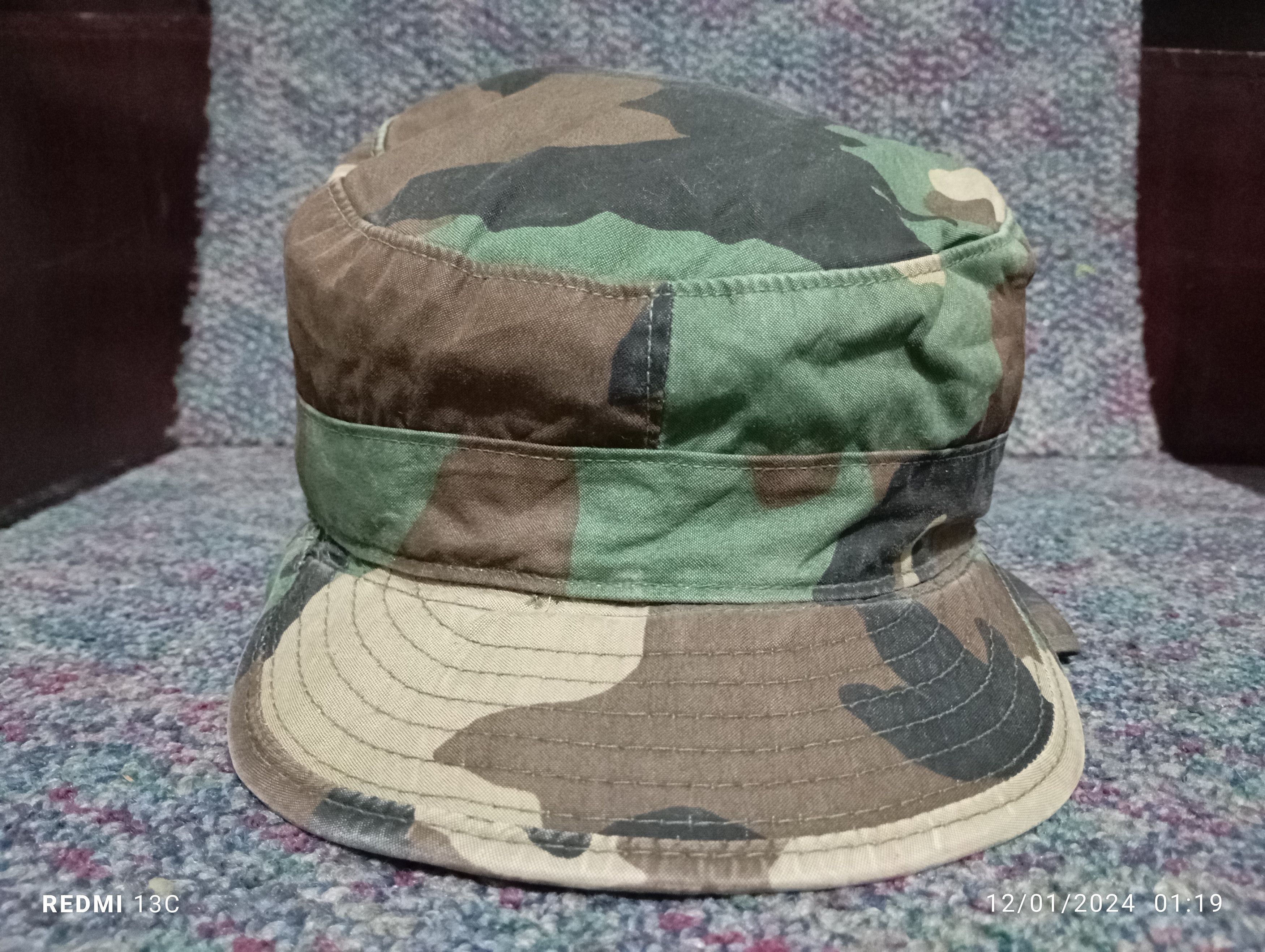 Vintage Vintage US Army Military Hat Cap Made in USA Size ONE SIZE - 1 Thumbnail