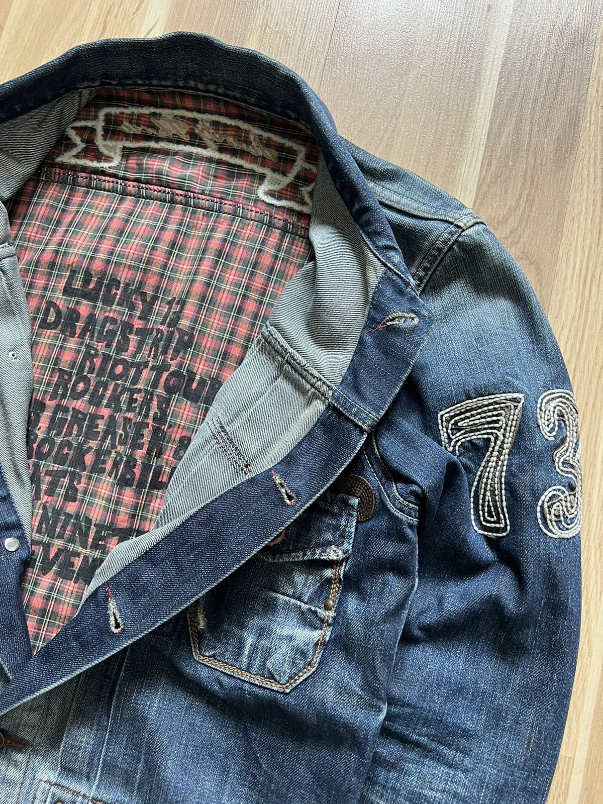 Pepe Jeans Vintage avant garde if six was nine style denim jacket 90s Size US M / EU 48-50 / 2 - 8 Thumbnail