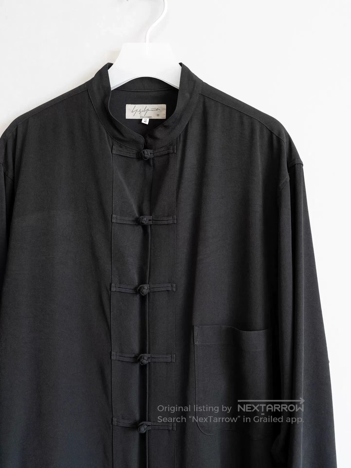 Yohji Yamamoto Yohji Yamamoto Black Button. Size US M / EU 48-50 / 2 - 3 Thumbnail