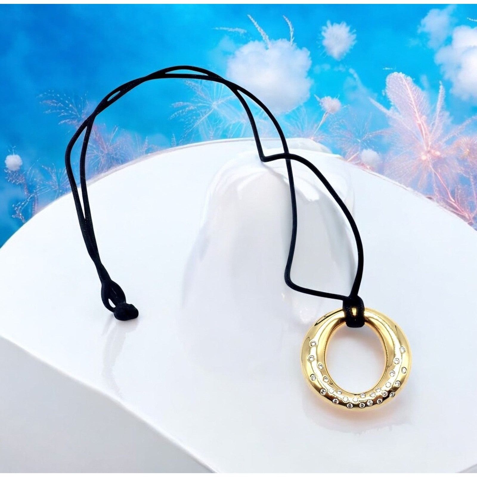 Tiffany & Co. Tiffany & Co 18k Gold Peretti Diamond Sevillana Necklace Size ONE SIZE - 2 Thumbnail