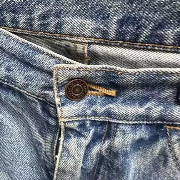 Celine Celine Distressed Triomphe Jeans 27 Size 27" / US 4 / IT 40 - 2 Thumbnail