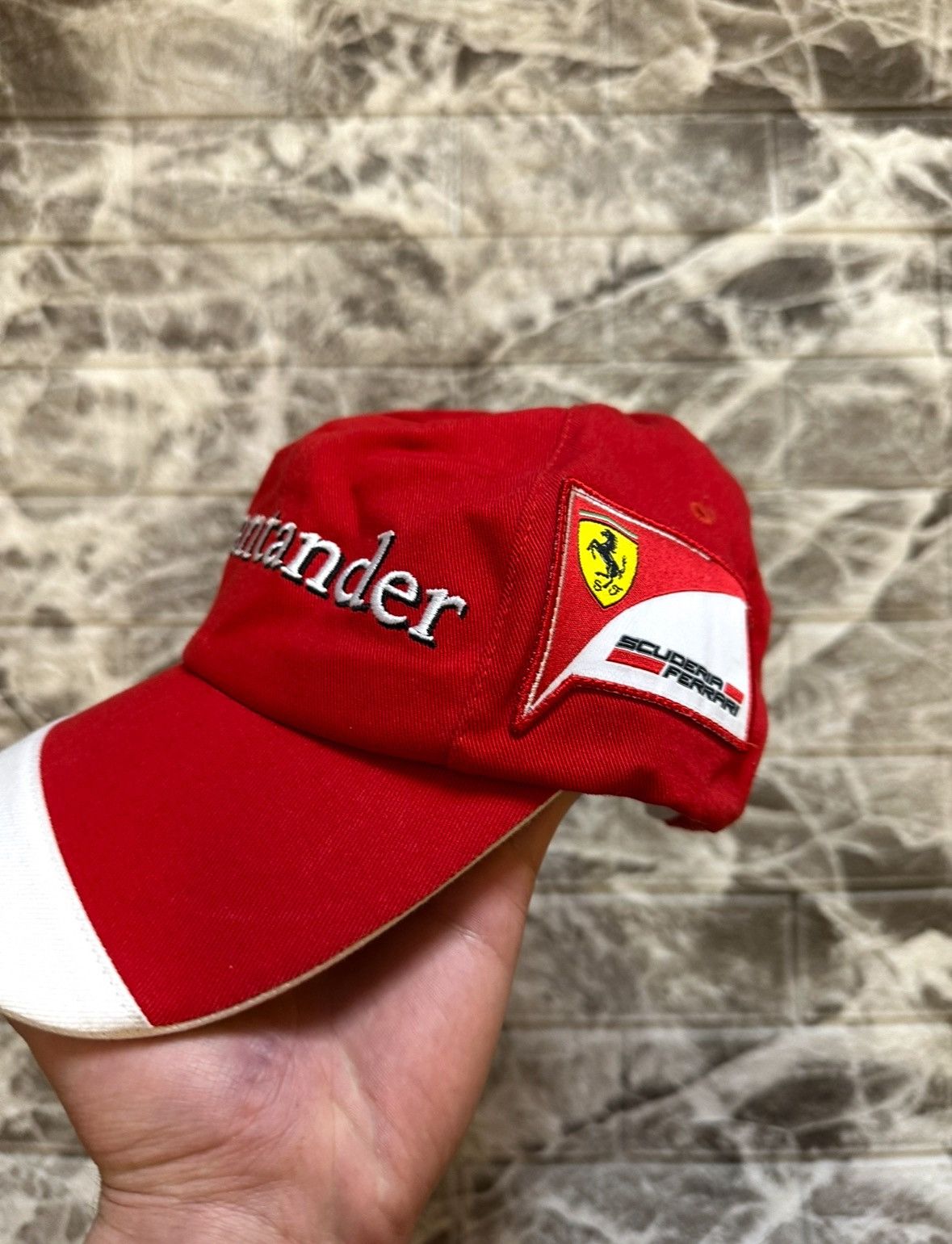 Puma Vintage Puma Ferrari One F1 Racing Hat Cap Red One Size 90s Size ONE SIZE - 2 Thumbnail