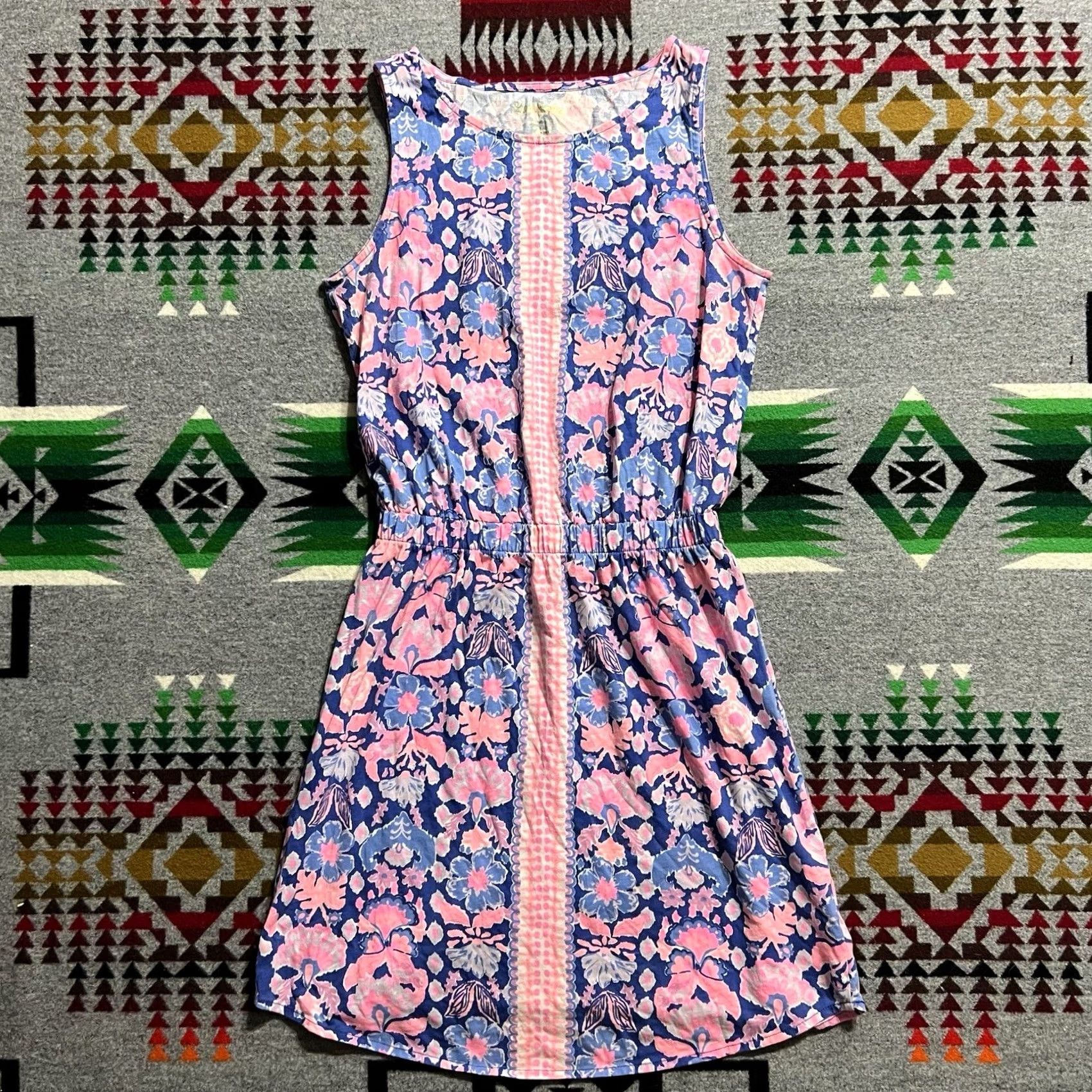 Lilly Pulitzer Lilly Pulitzer Marlowe Dress XS Iris Blue Windward Womens D6 Size XS / US 0-2 / IT 36-38 - 2 Thumbnail