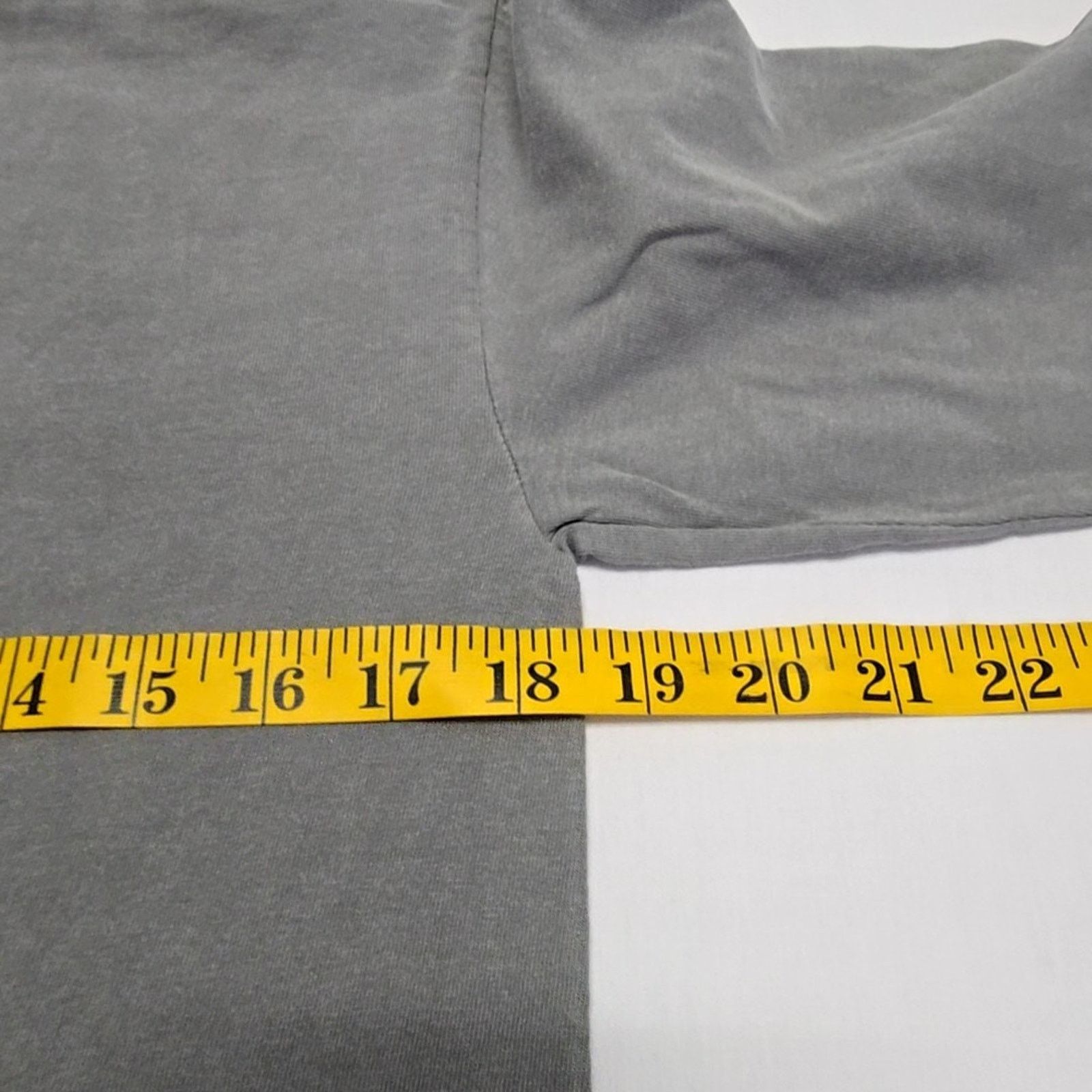 Life is Good Comfort Colors Gray Long Sleeve Blank T-Shirt S Cotton Tee Size US S / EU 44-46 / 1 - 7 Thumbnail