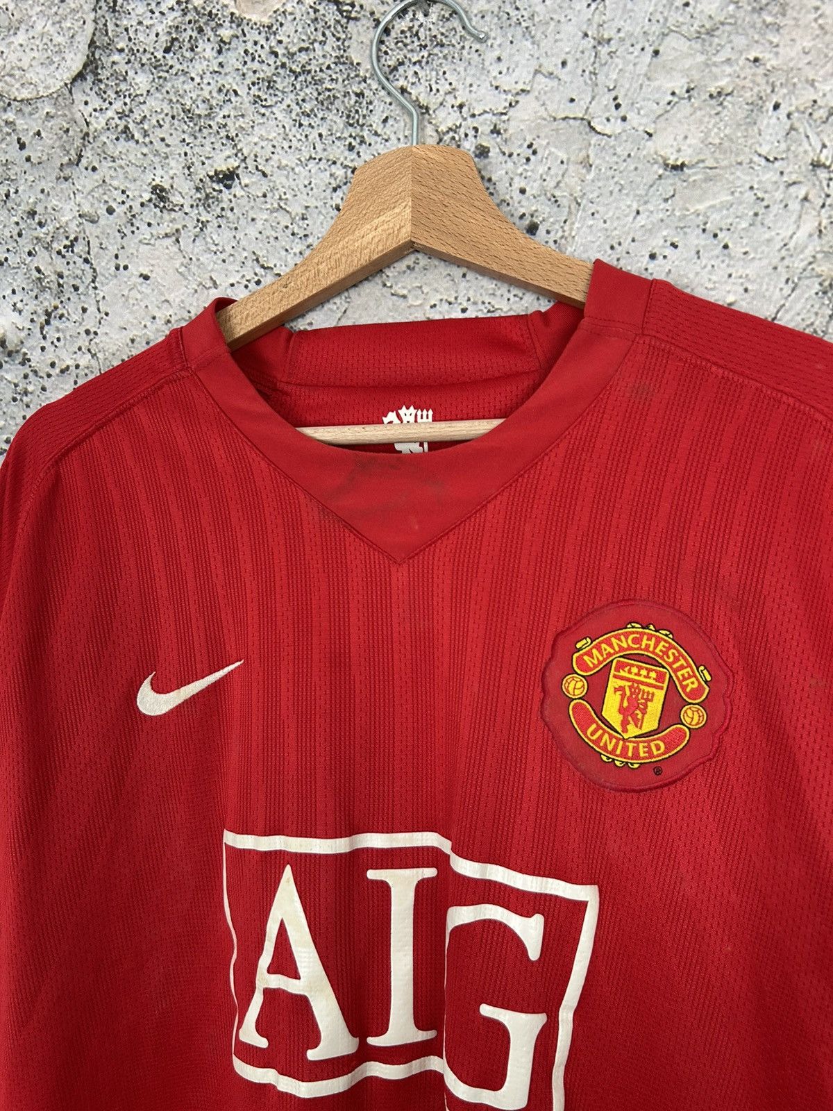 Nike Manchester United Cristiano Ronaldo Nike Soccer Jersey Rare Size US XXL / EU 58 / 5 - 4 Thumbnail