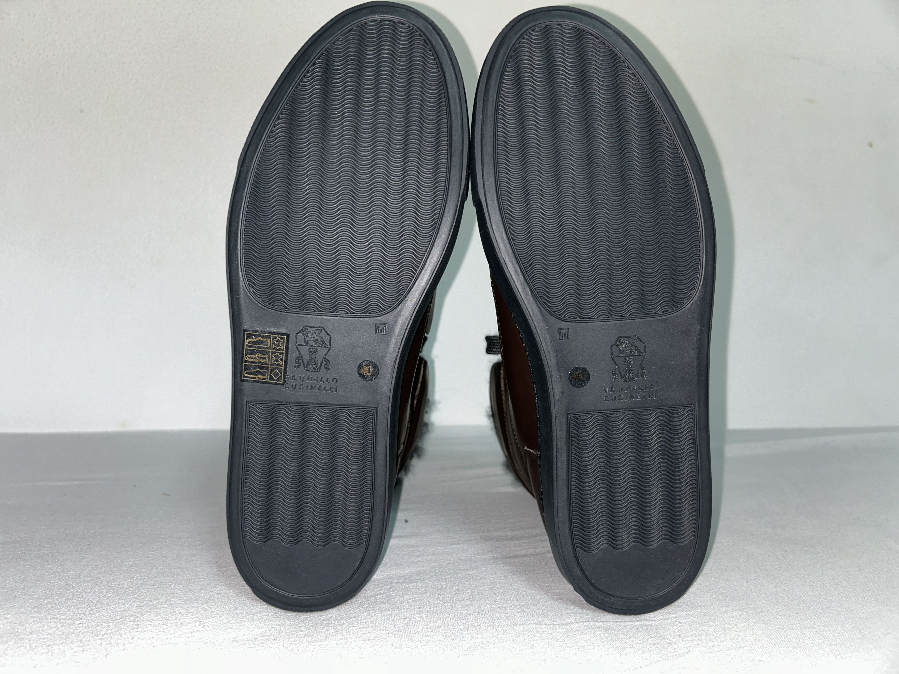 Brunello Cucinelli Brunello Cucinelli Cash Fur High-Top Size US 9 / IT 39 - 9 Thumbnail