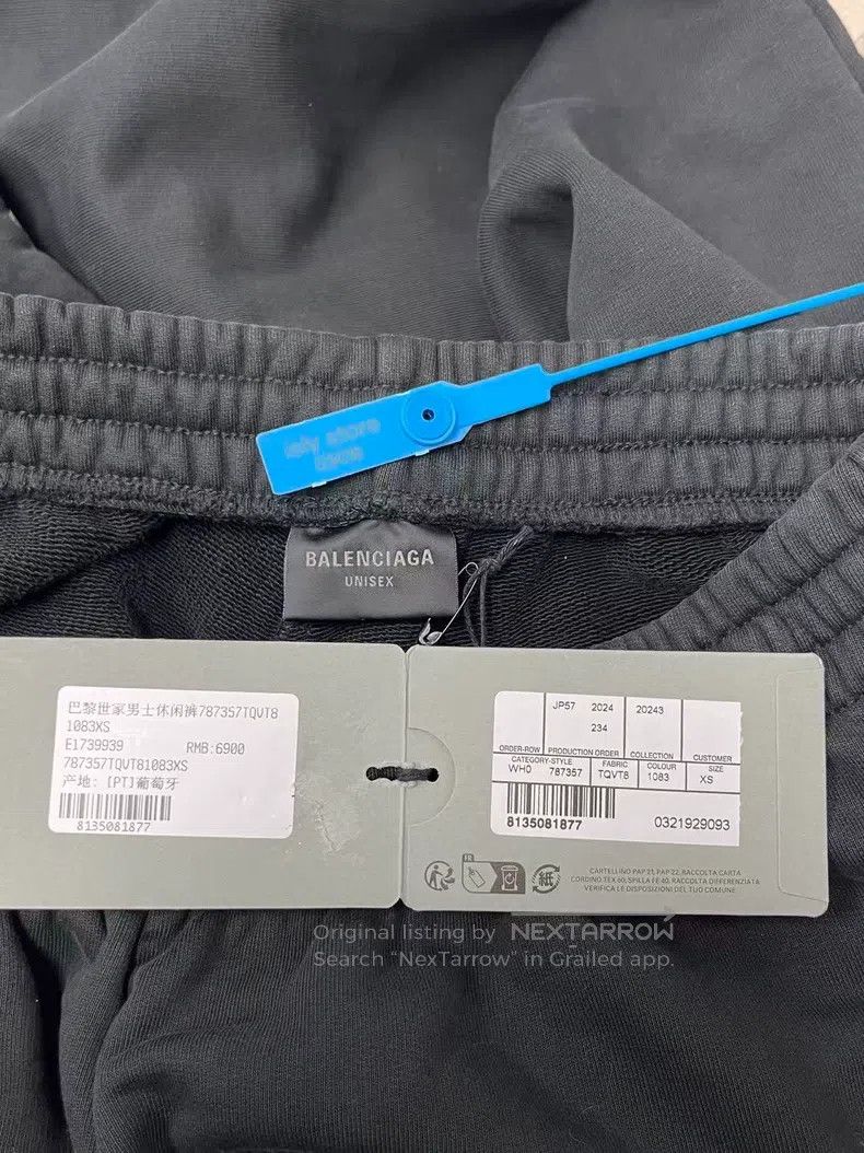 Balenciaga Balenciaga size XS Logo Printed Elastic Waist Straight Leg Size US 27 - 5 Thumbnail