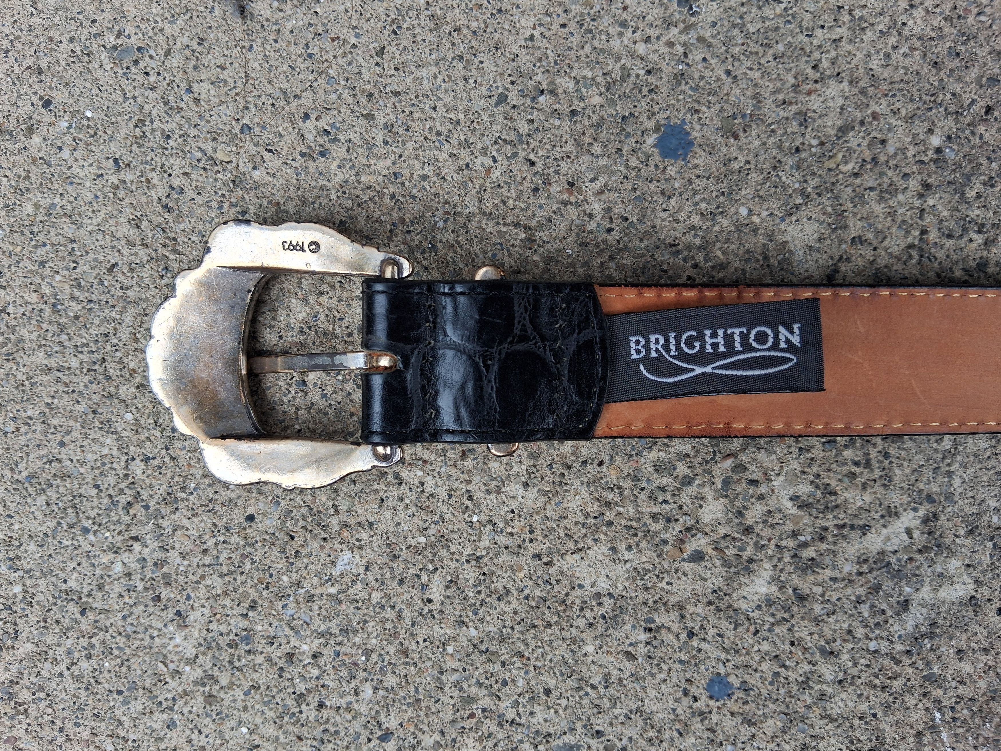 Brighton Y2K Brighton Unisex Black Belt Size ONE SIZE - 4 Thumbnail