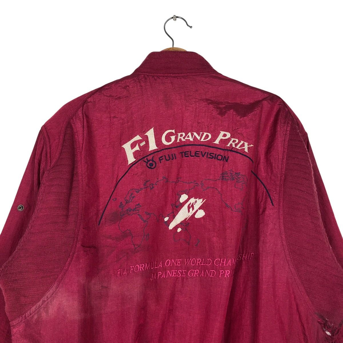 Kadoya MVtg Reversible Bomber Jacket F-1 Grand Prix Kadoya Big Logo Size US M / EU 48-50 / 2 - 10 Thumbnail
