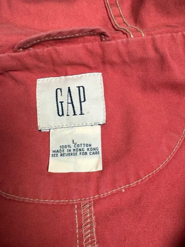 Gap Vintage GAP Cotton Anorak Jacket Size US L / EU 52-54 / 3 - 7 Thumbnail