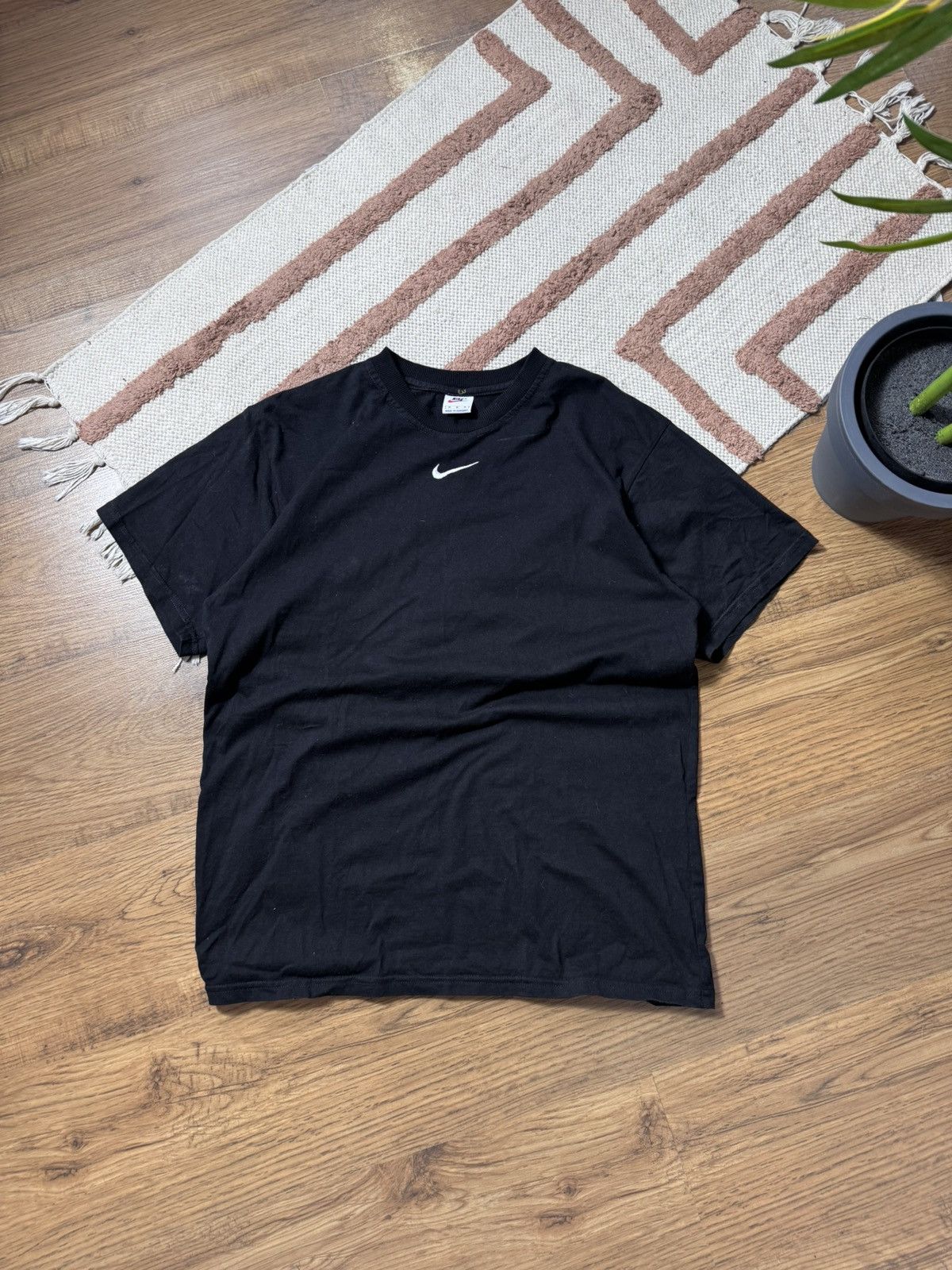 Nike × Vintage VINTAGE NIKE 2000s CENTRAL SWOOSH TEE SHIRT Size US M / EU 48-50 / 2 - 1 Thumbnail