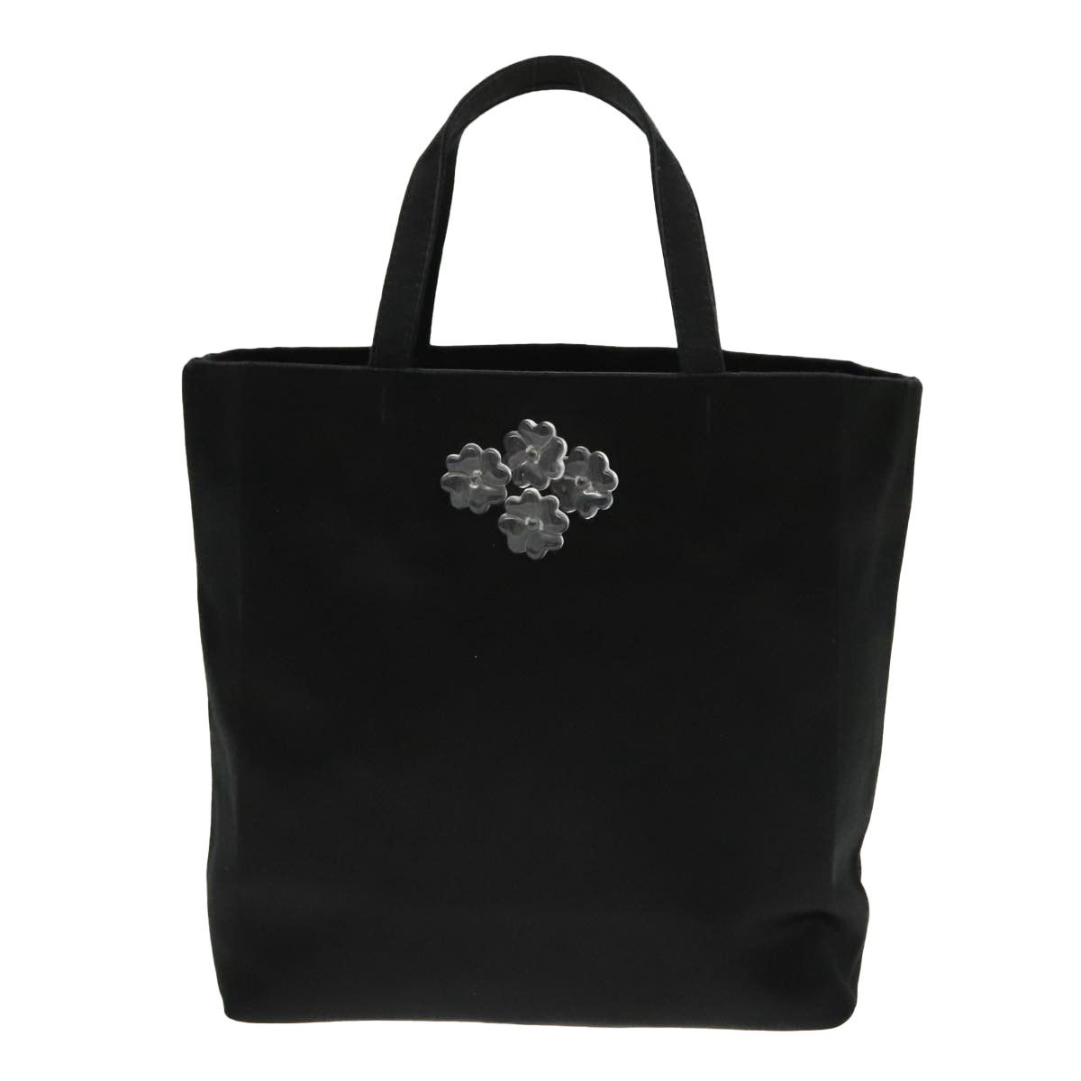 Prada Black Synthetic Handbag (Pre-Owned) Size ONE SIZE - 1 Thumbnail