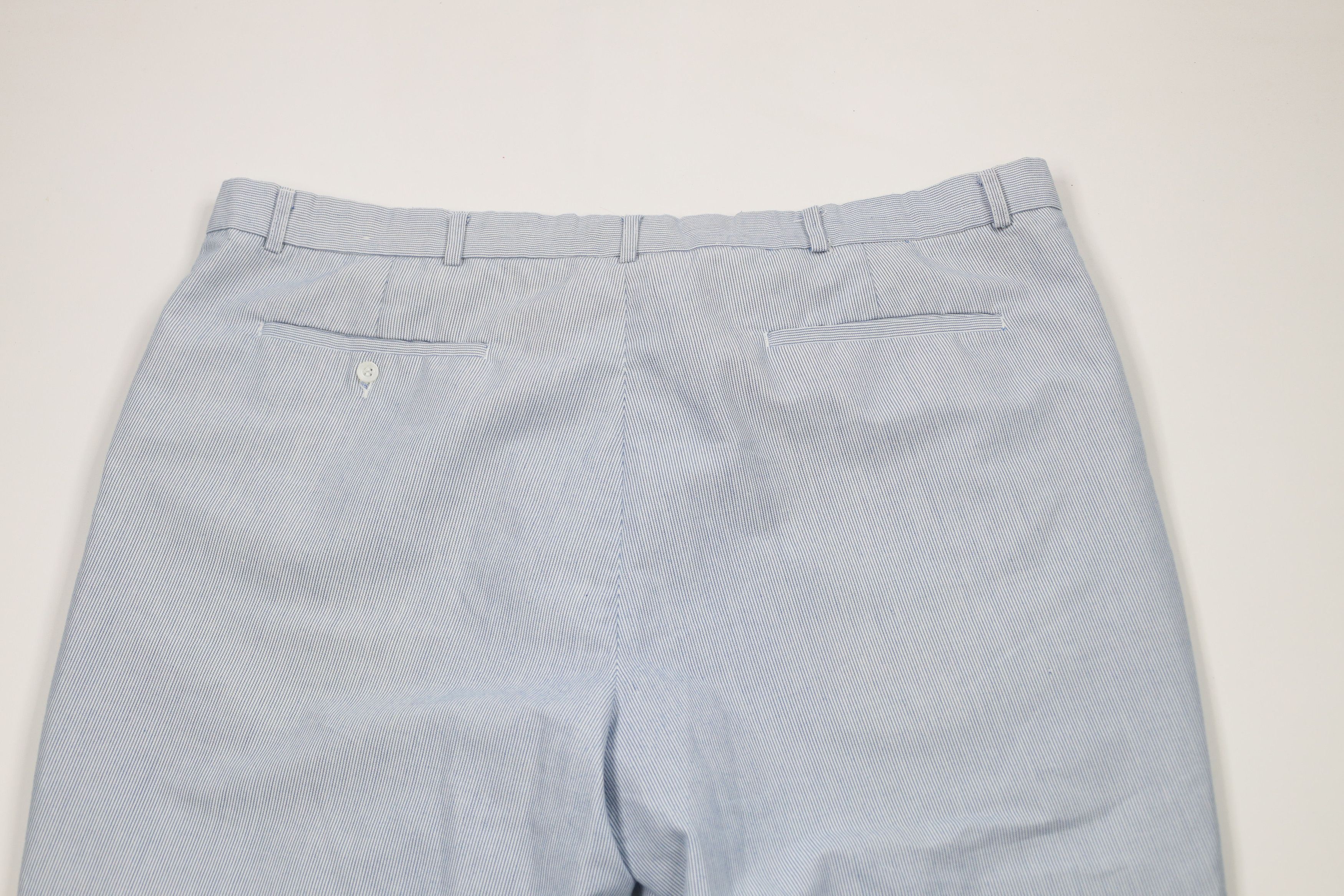 Vintage Vintage 90s Streetwear Hickory Striped Wide Leg Chino Pants Size US 44 / EU 60 - 10 Thumbnail