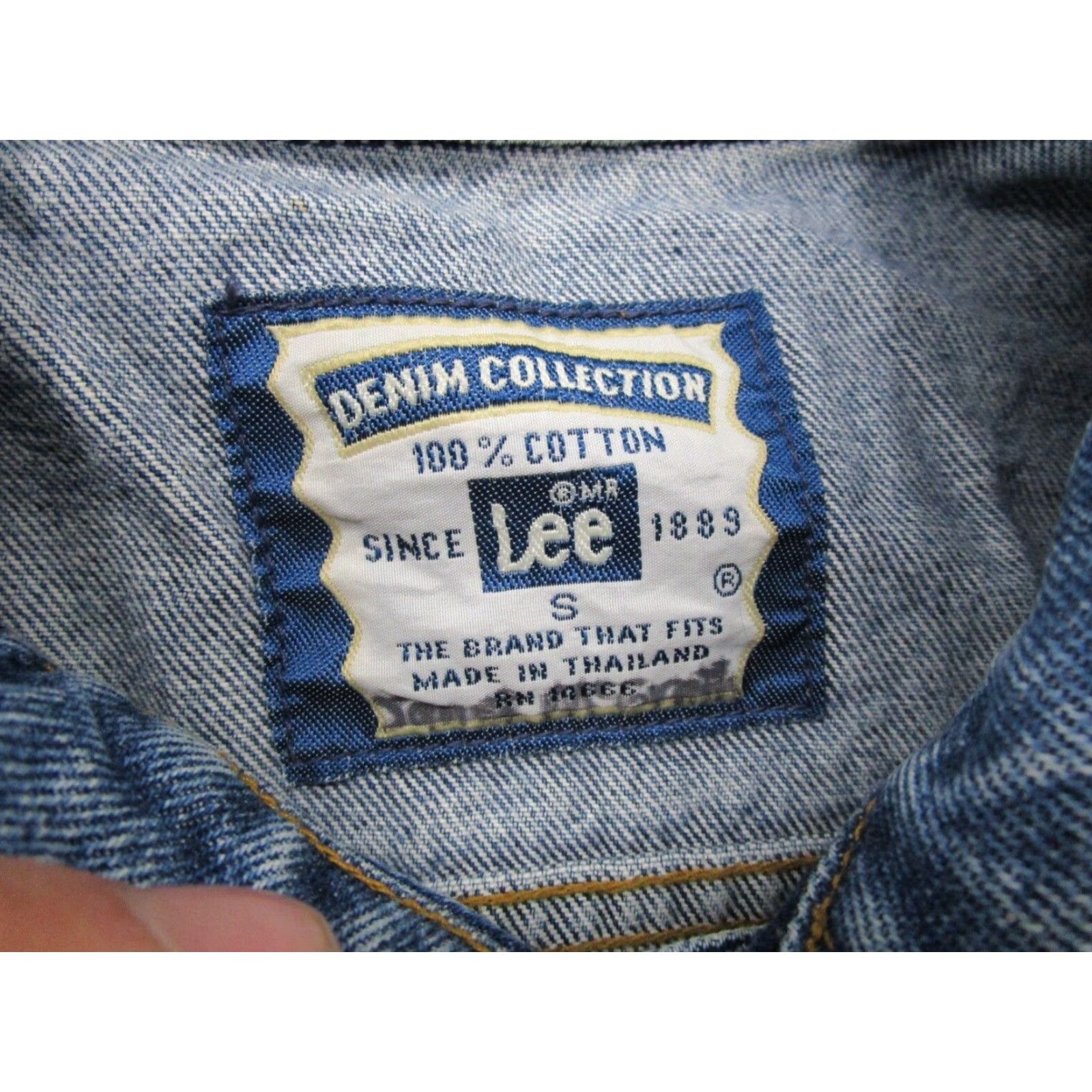 Lee VINTAGE Lee Denim Jacket Men’s SZ S Trucker Lee Size US S / EU 44-46 / 1 - 2 Thumbnail