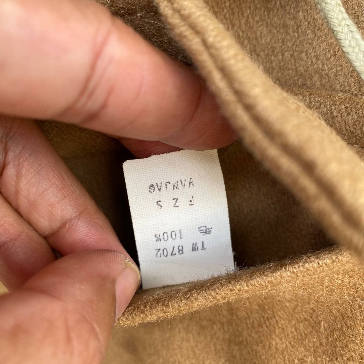Japanese Brand × Van × Yohji Yamamoto VINTAGE VAN JACKET JAPAN CAMEL BROWN DUFFLE COAT Size US M / EU 48-50 / 2 - 7 Thumbnail